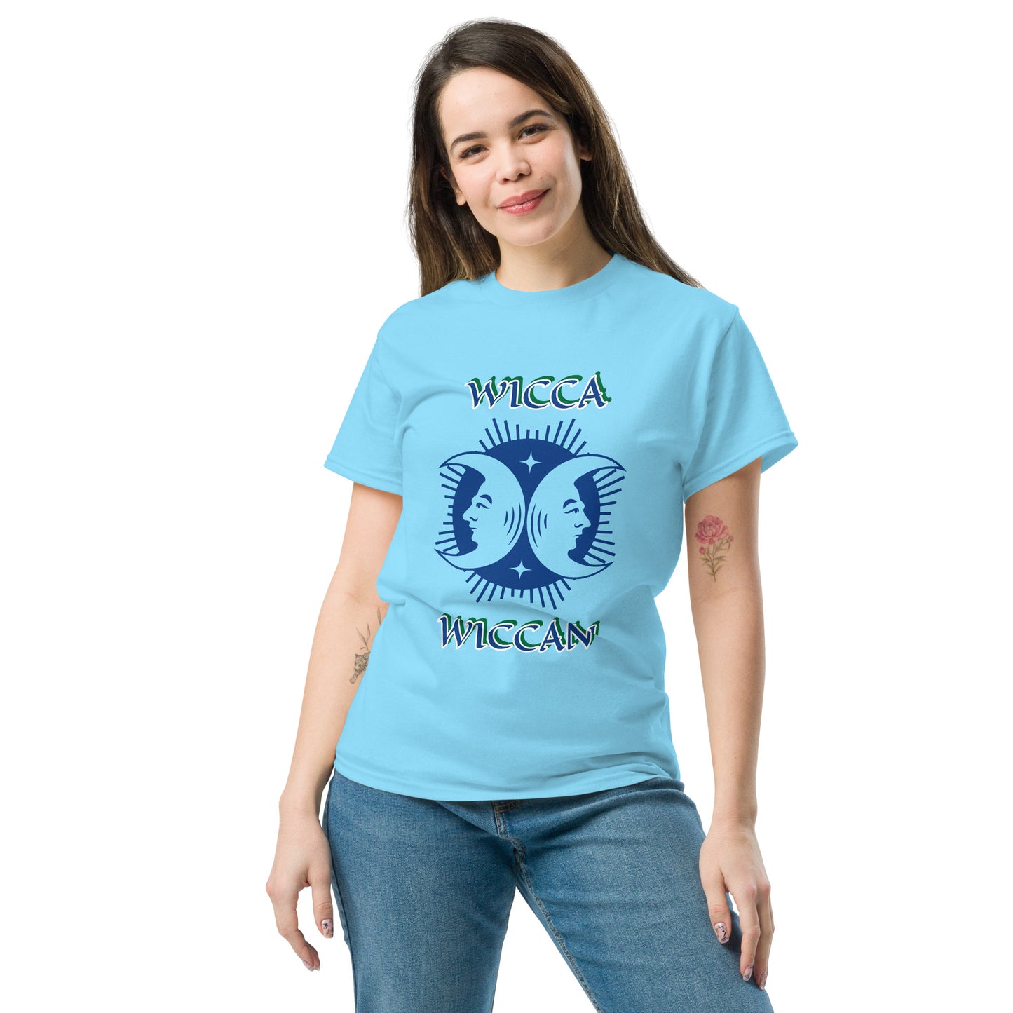 Wicca Blue Wiccan Unisex classic tee