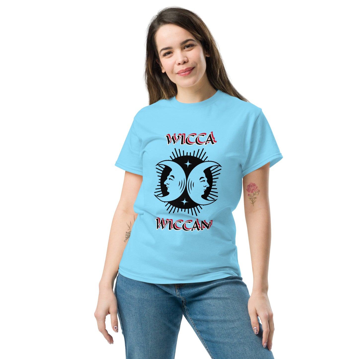 Wicca Black Wiccan Unisex classic tee