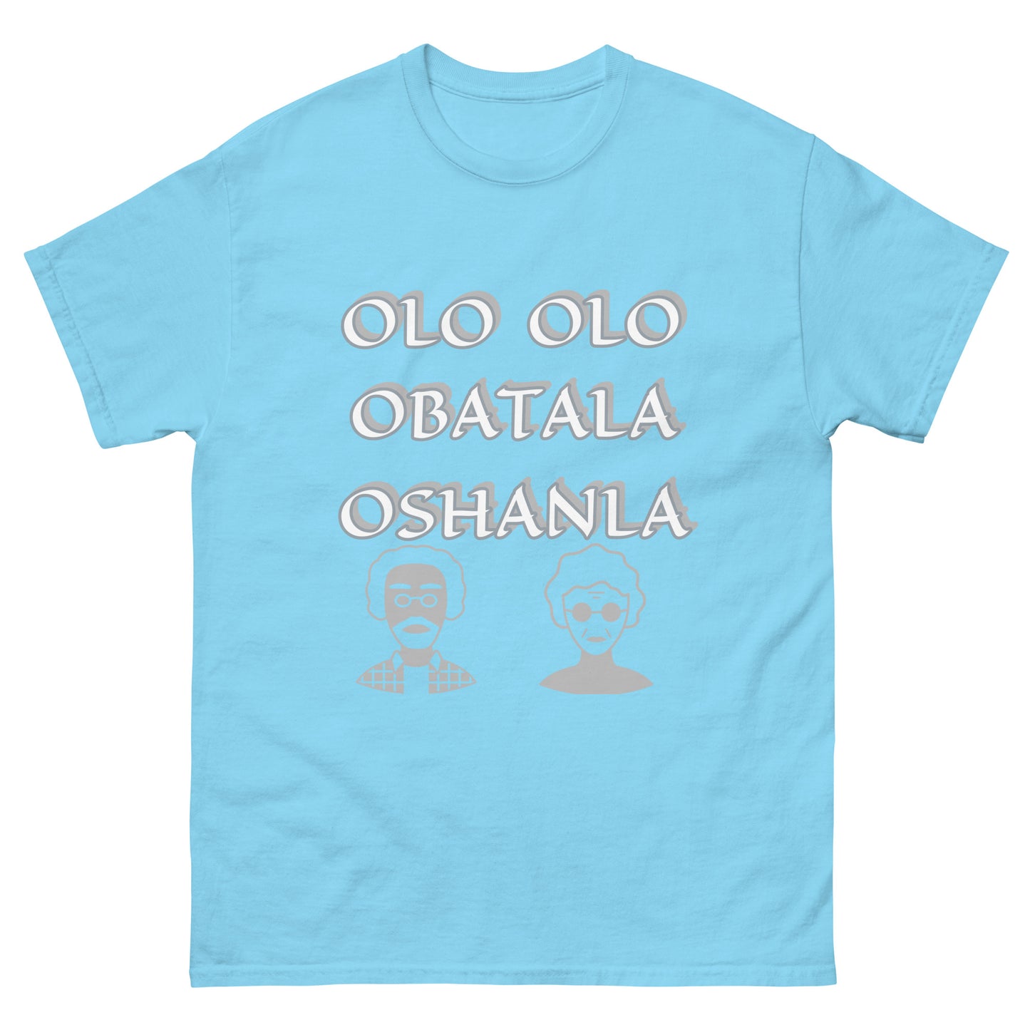 Olo Olo Obatala Oshanla Lucumi icon Unisex classic tee