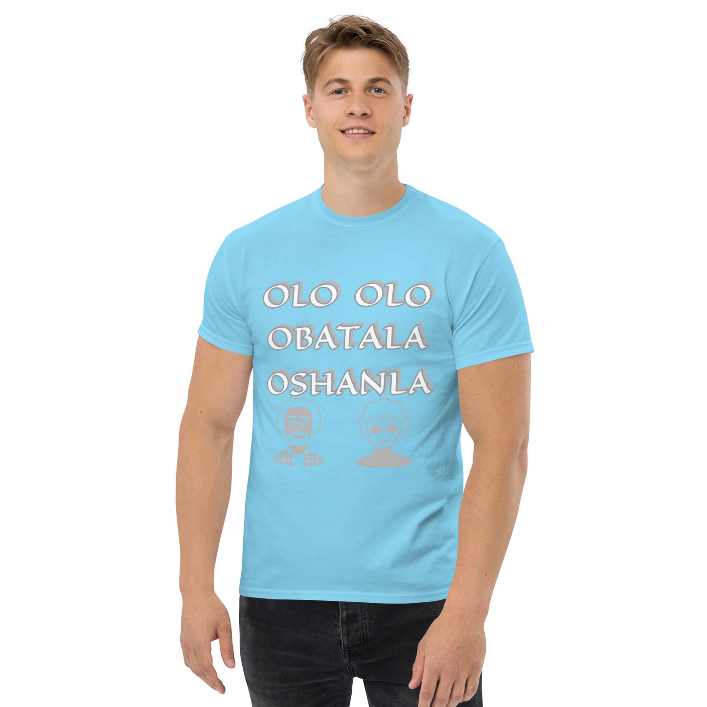 Olo Olo Obatala Oshanla Lucumi icon Unisex classic tee
