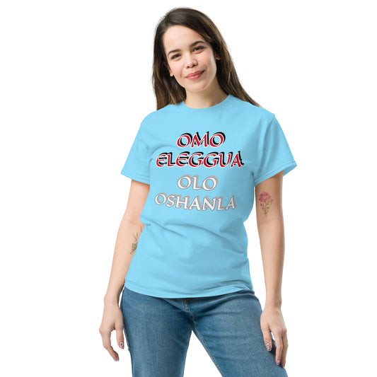 Omo Eleggua Olo OSHANLA Lucumi Unisex classic tee