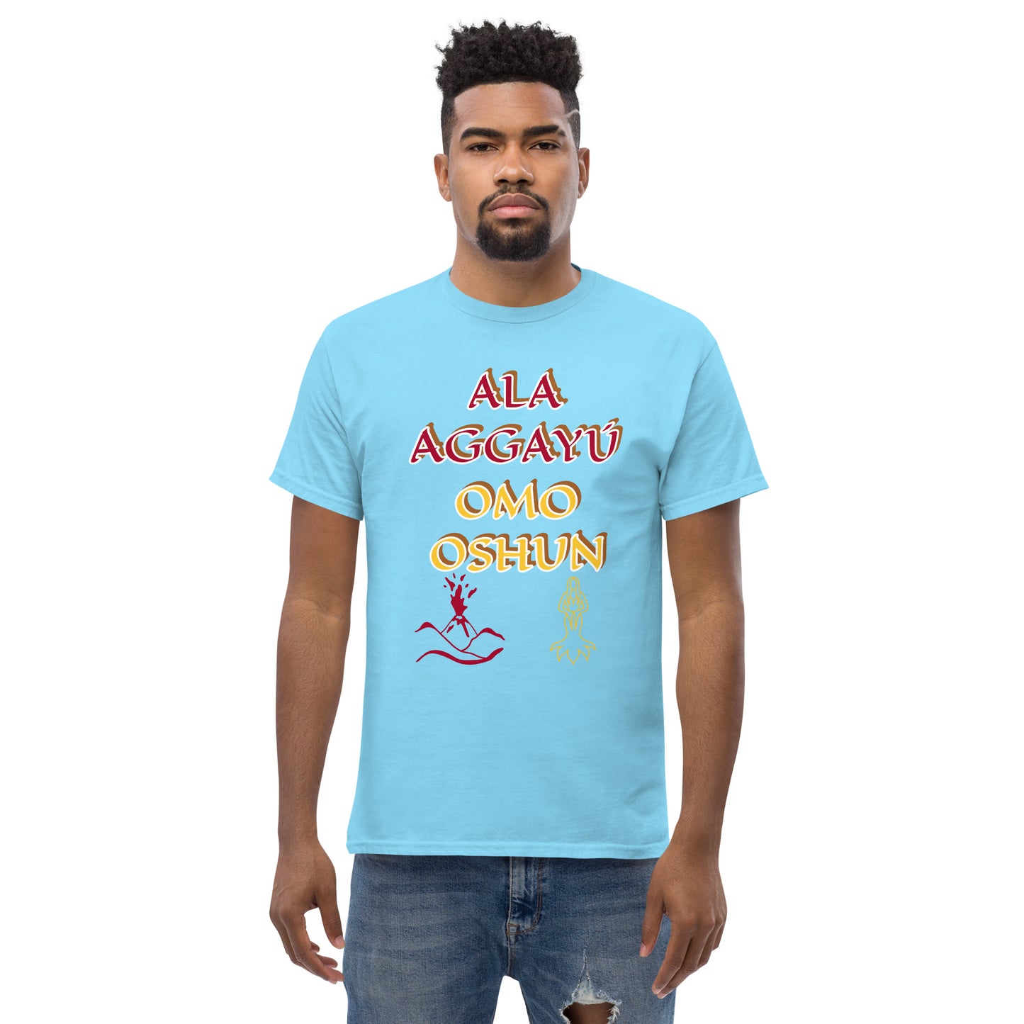 Ala Aggayu Omo Oshun Ololodi Lucumi icon Unisex classic tee