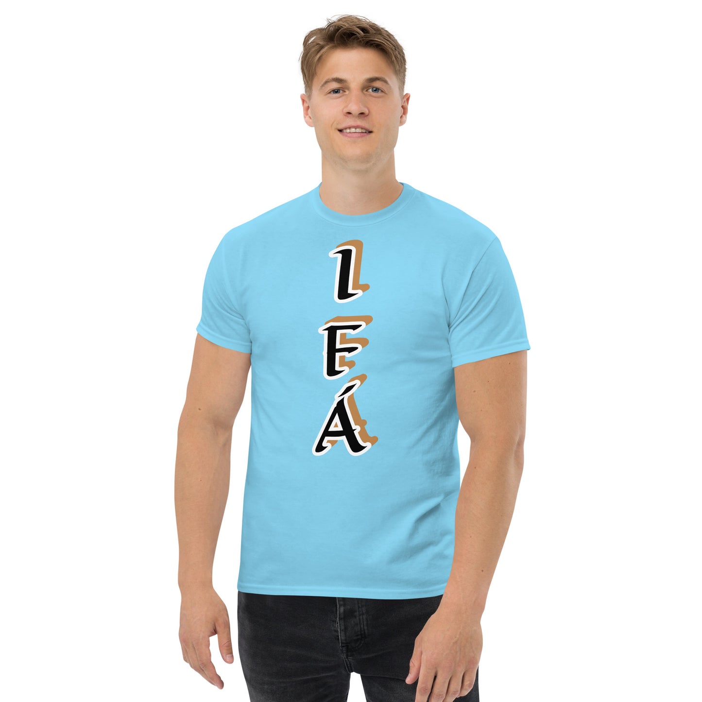 IFÁ Vertical Black/Gold Unisex classic tee