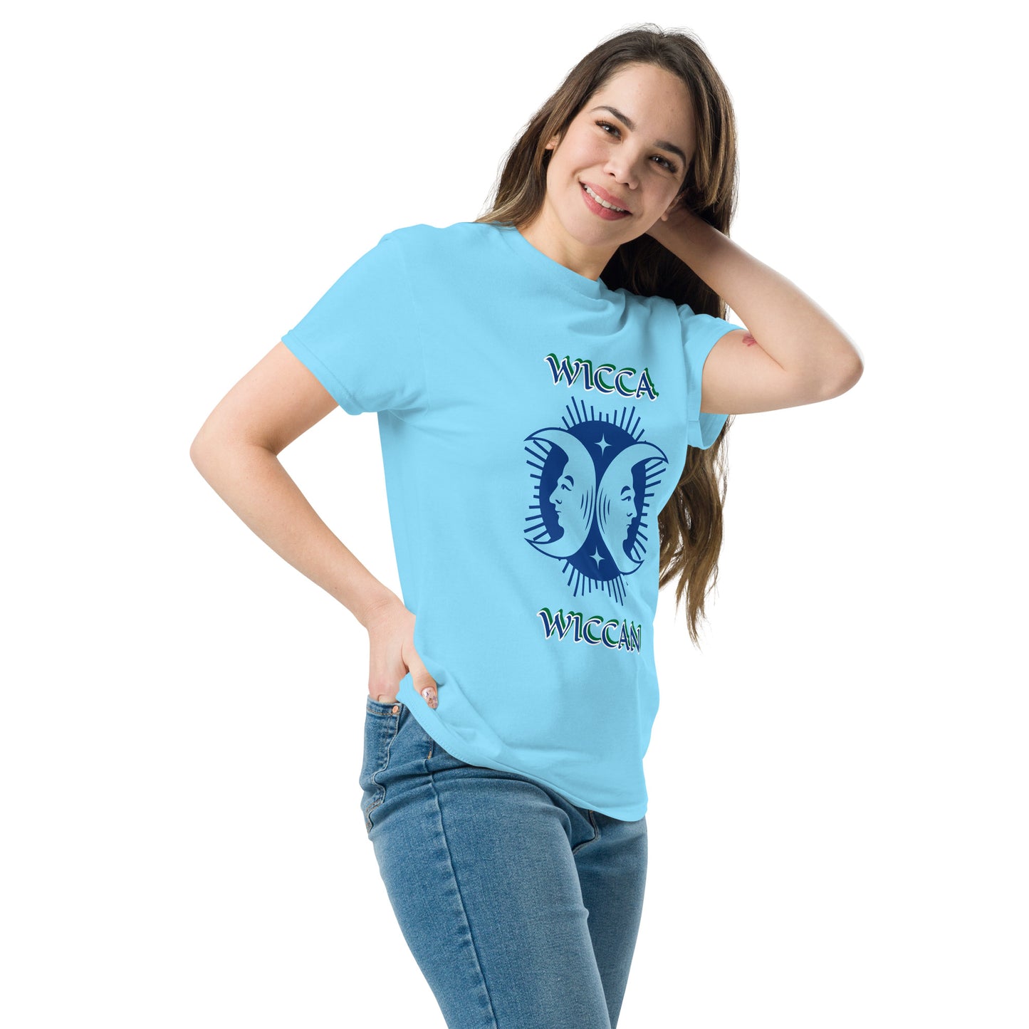 Wicca Blue Wiccan Unisex classic tee