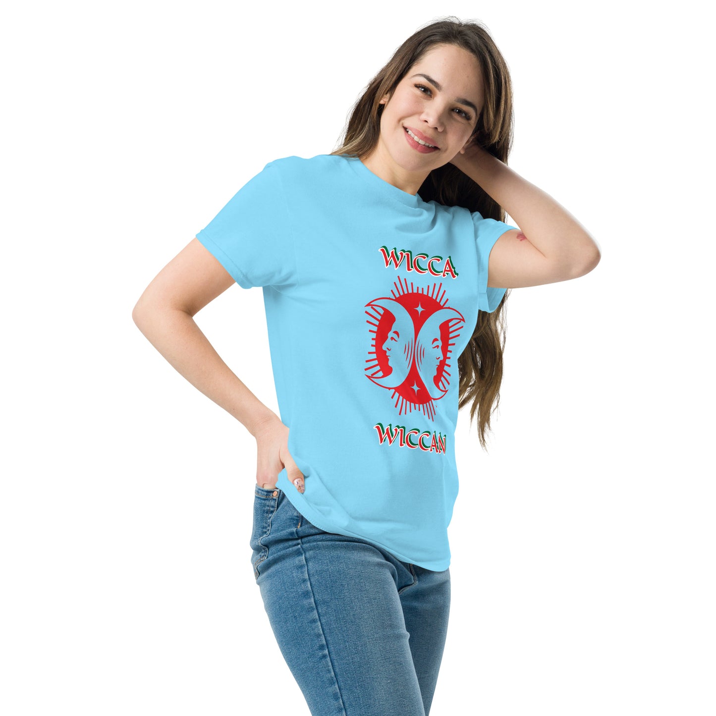 Wicca Red Wiccan Unisex classic tee