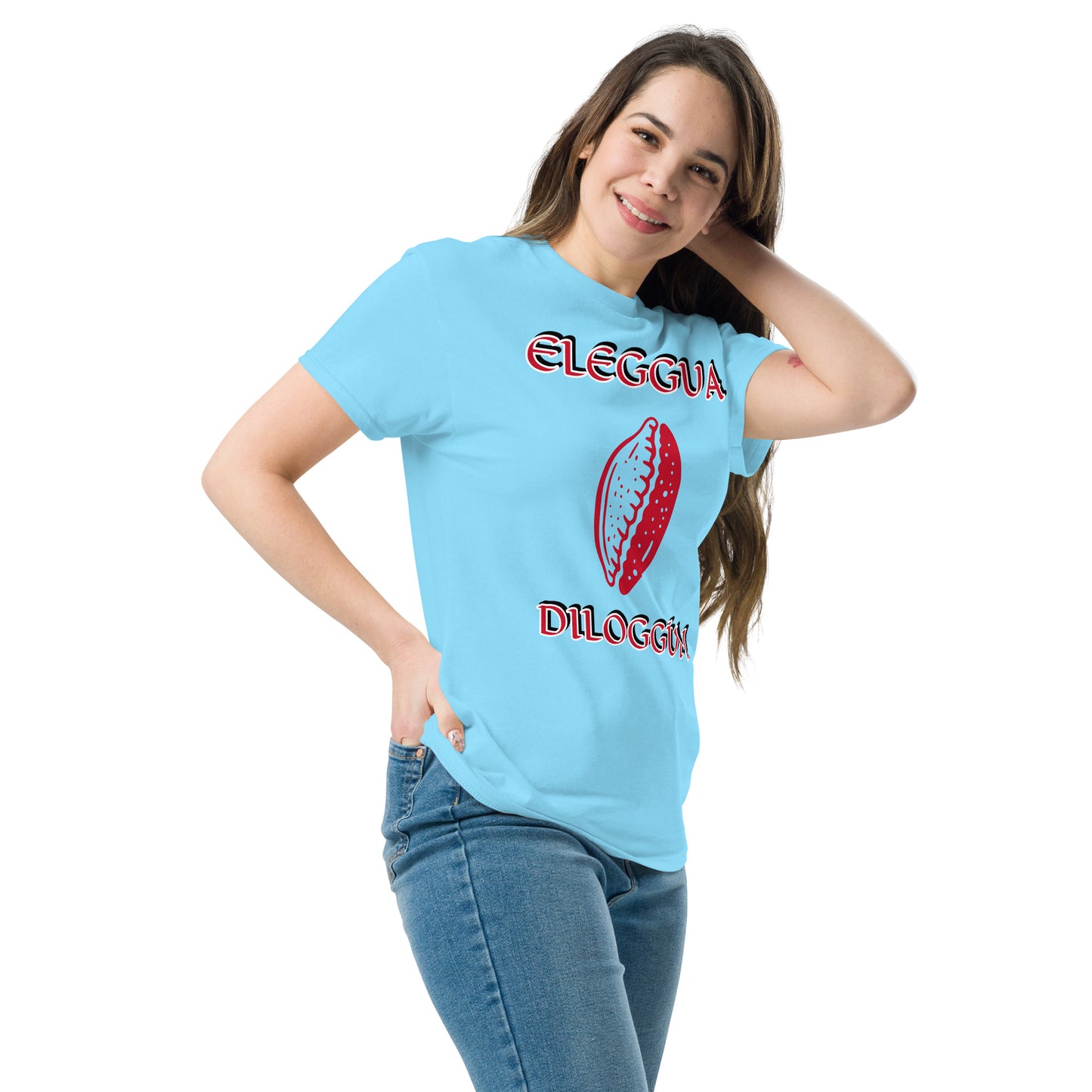 Eleggua Dilogun Lucumi Red Unisex classic tee