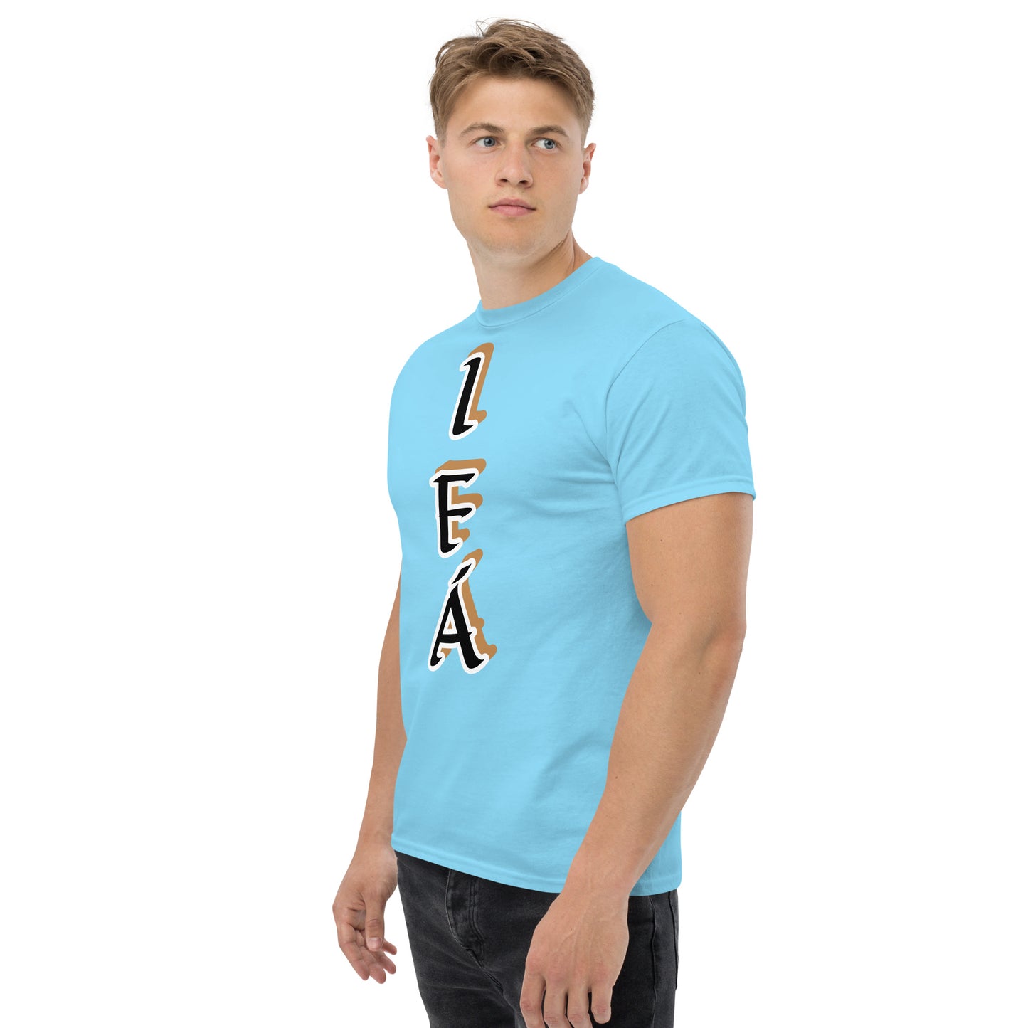 IFÁ Vertical Black/Gold Unisex classic tee