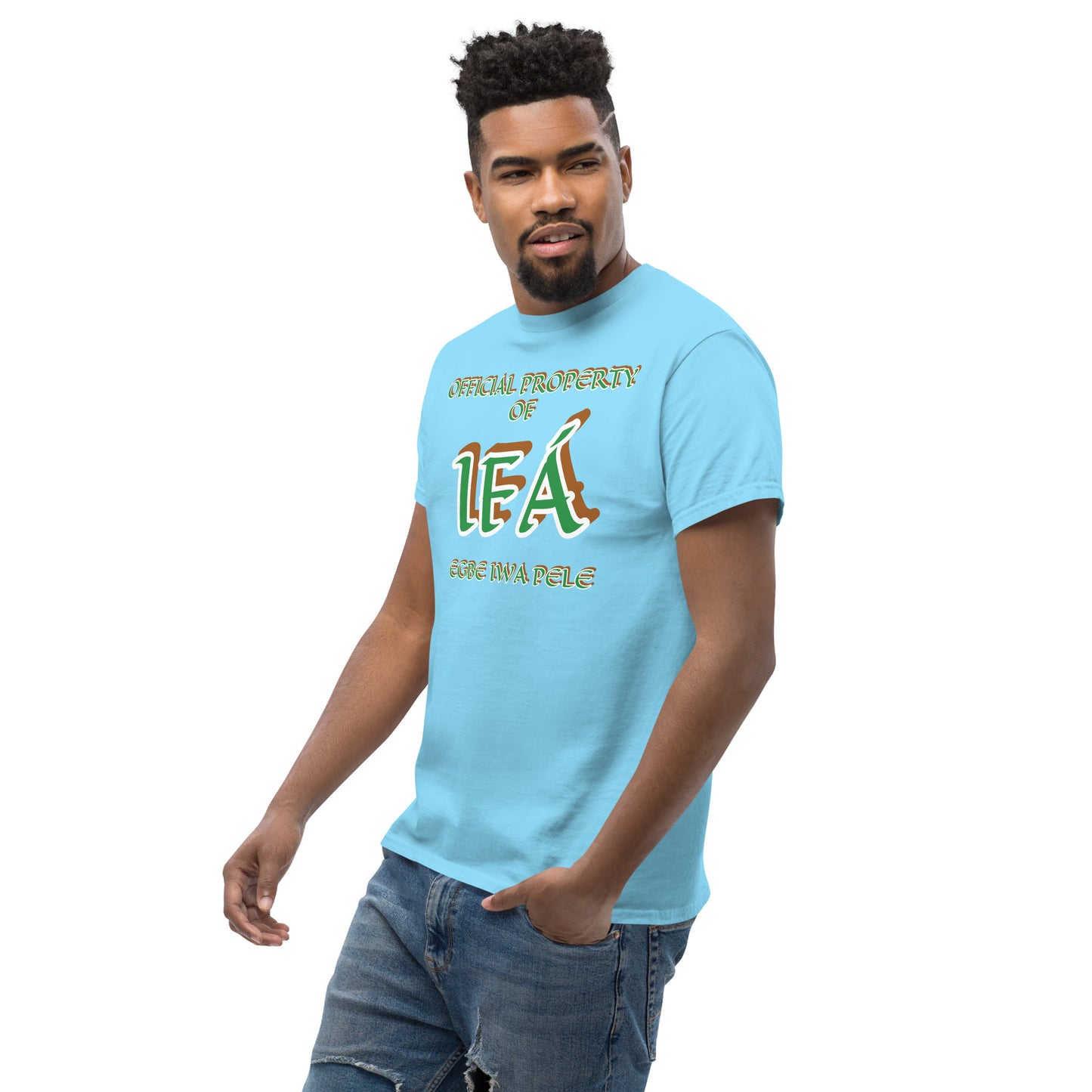 Official Property of Egbe Iwa Pele Àwo Unisex classic tee