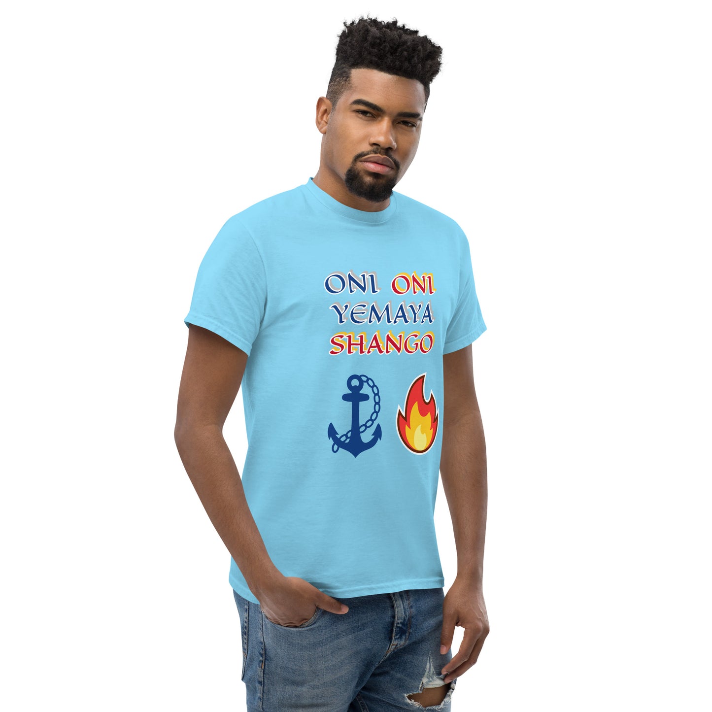 Oni Oni Yemaya/ Shango icon Lucumi Unisex classic tee