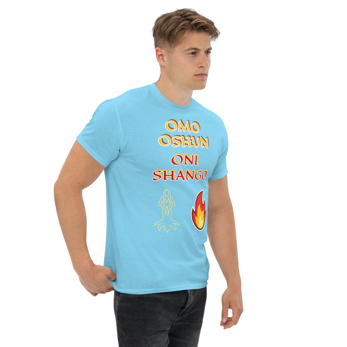 Omo Oshun Oni Shango icon Lucumi Unisex classic tee