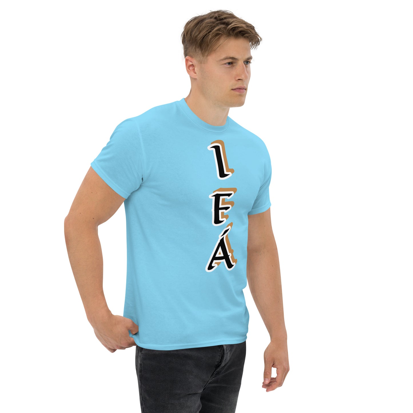 IFÁ Vertical Black/Gold Unisex classic tee