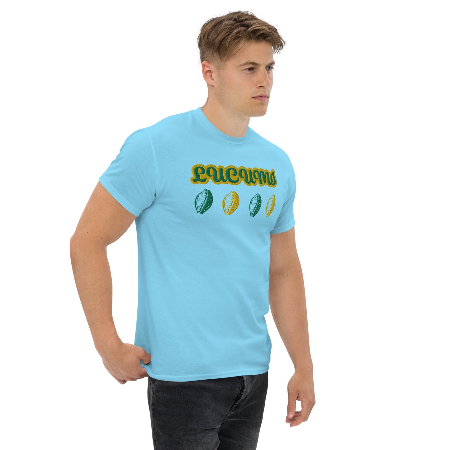 Lucumi Cowrie Embroidered Unisex classic tee