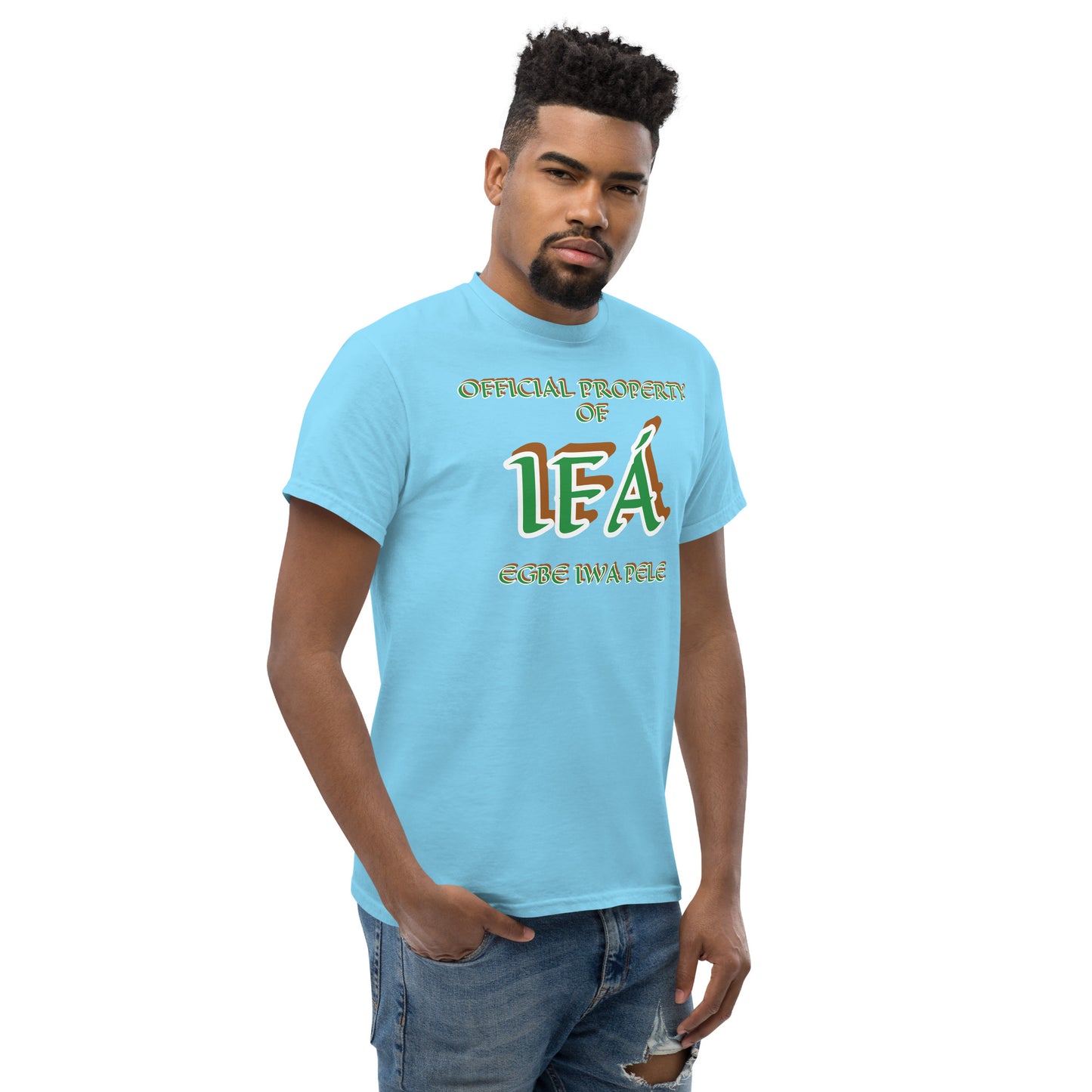 Official Property of Egbe Iwa Pele Àwo Unisex classic tee