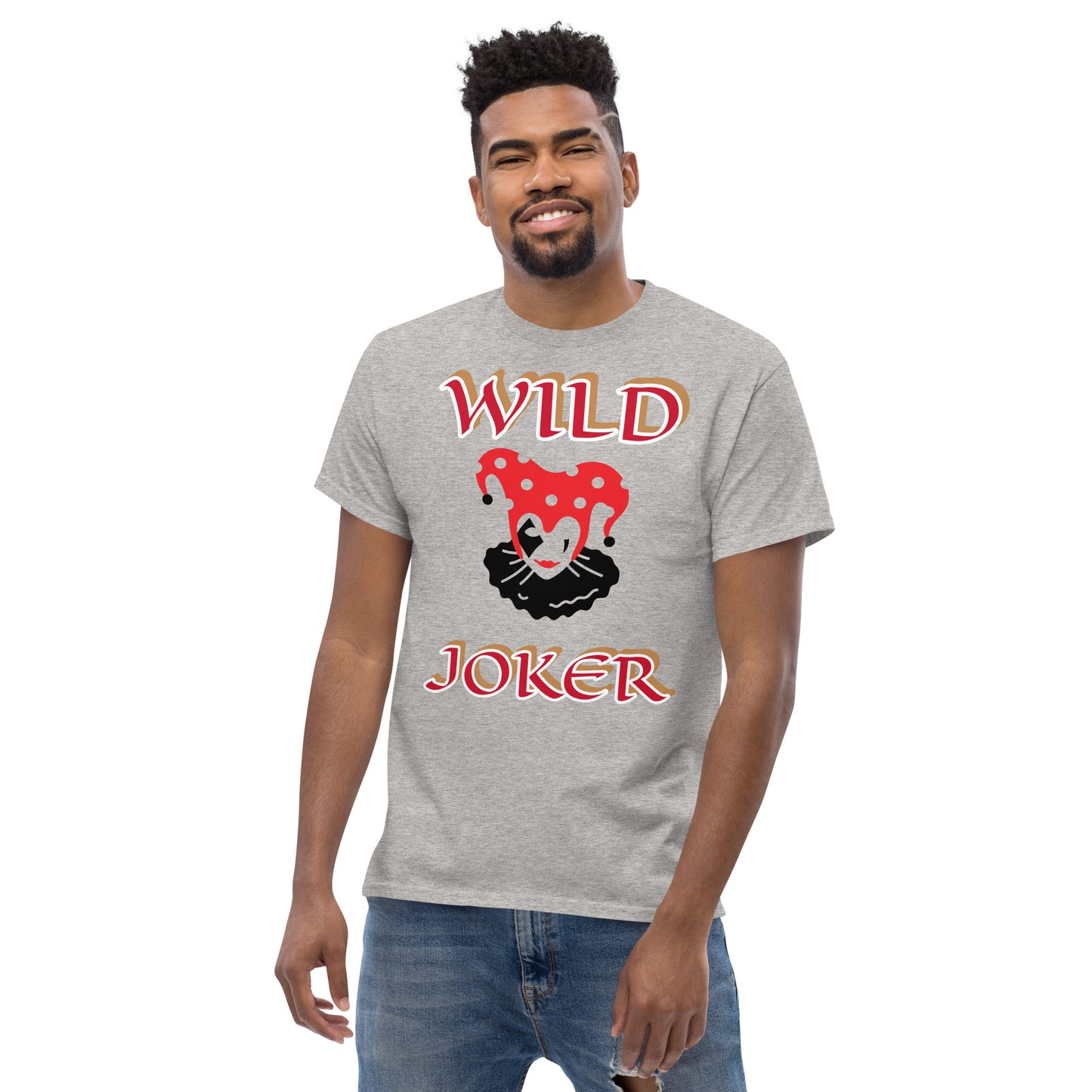 Wild Joker Red 1 Unisex classic tee