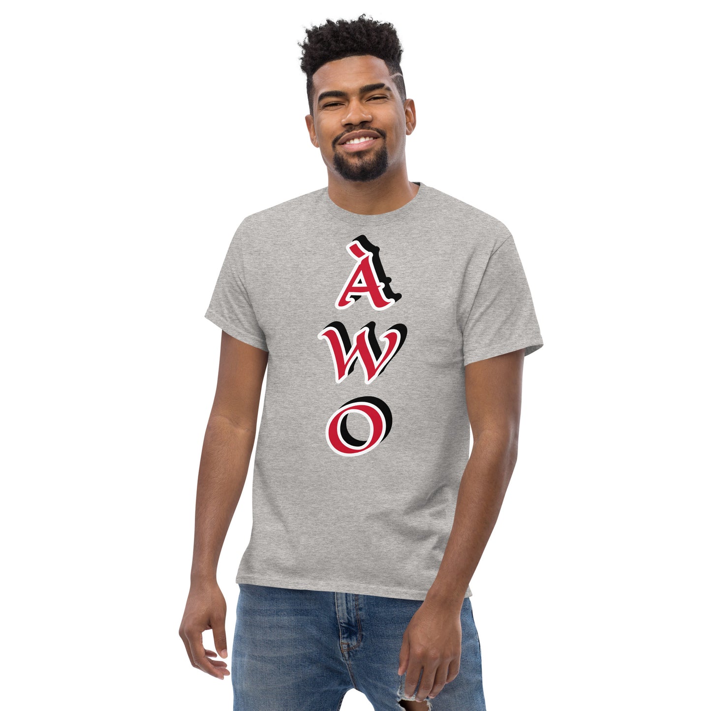 ÀWO Vertical Signature Unisex classic tee