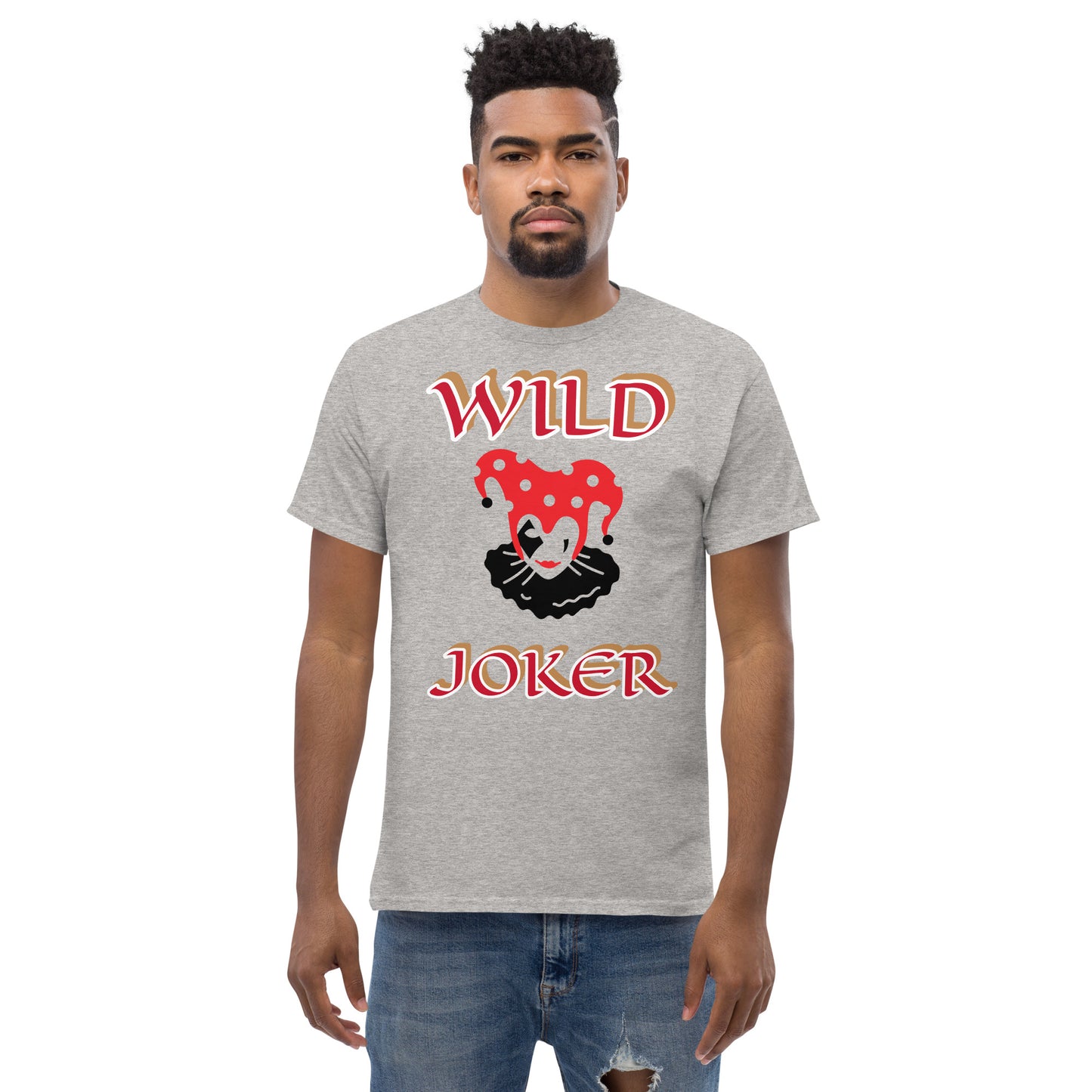 Wild Joker Red 1 Unisex classic tee