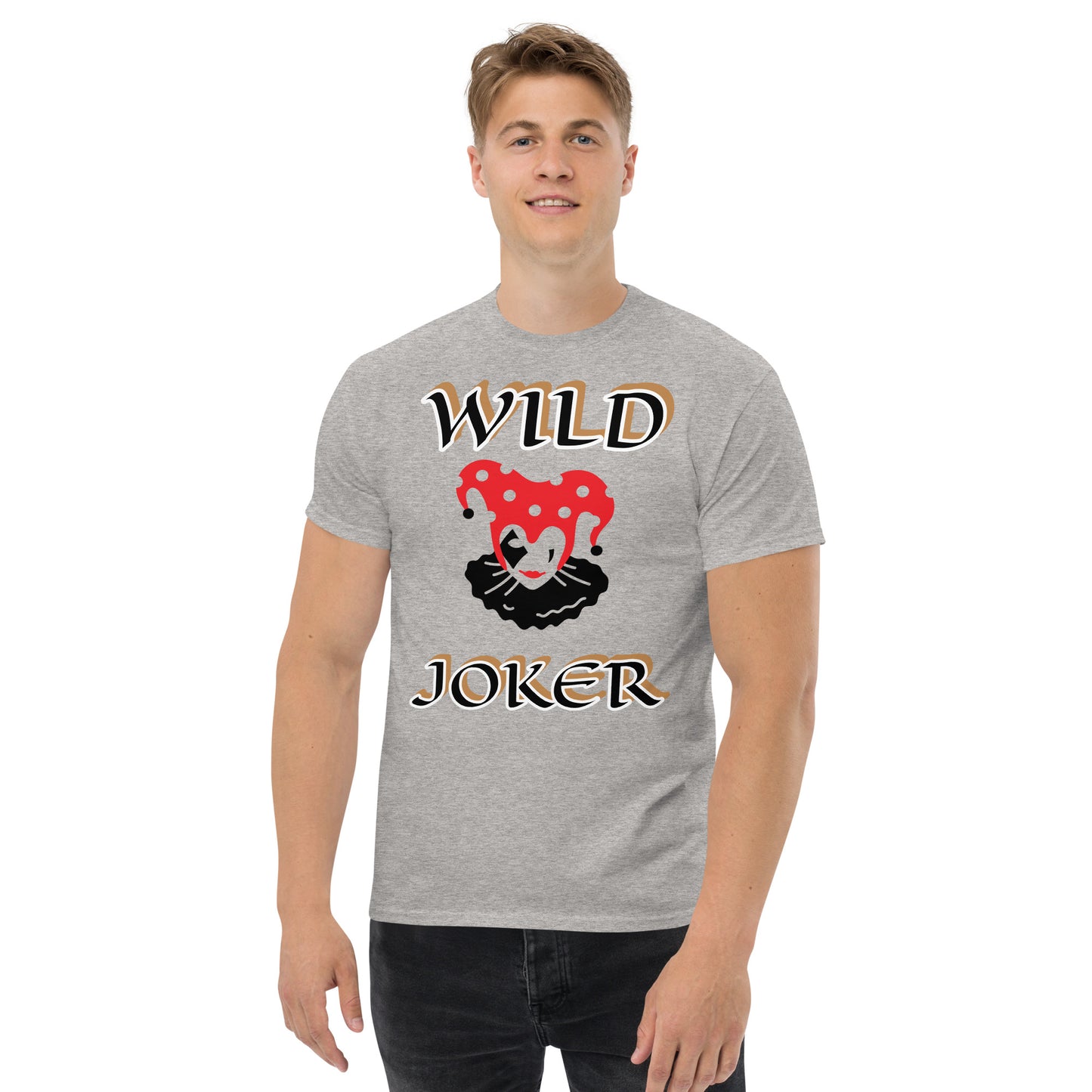 Wild Joker Black 1 Unisex classic tee