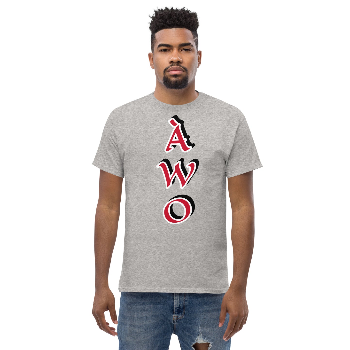 ÀWO Vertical Signature Unisex classic tee