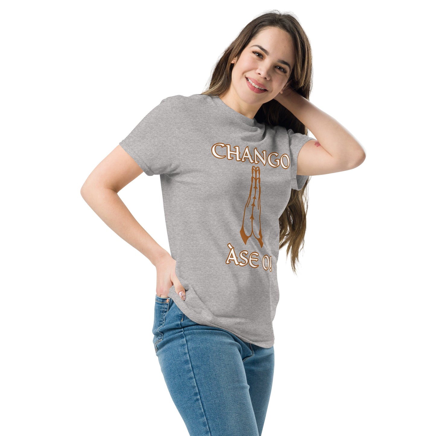 Chango Lucumi Ase o Unisex classic tee