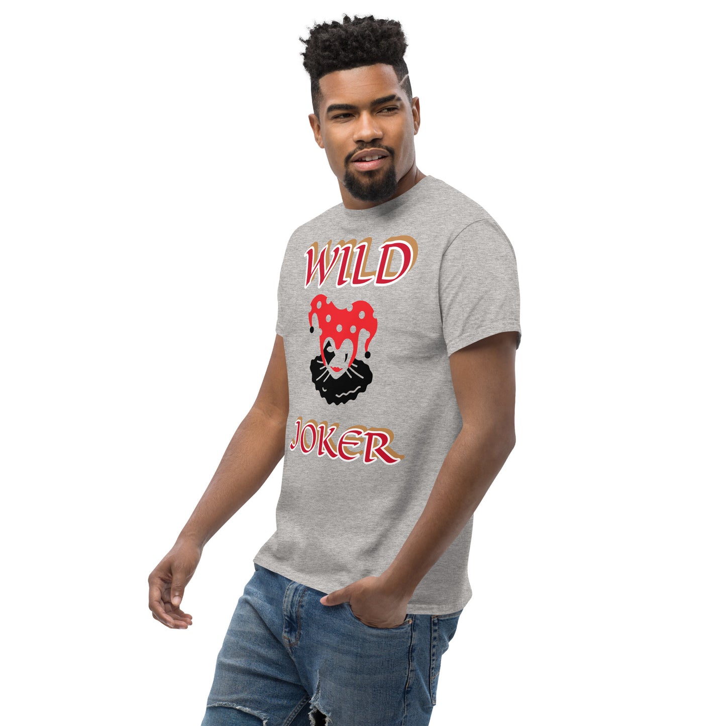 Wild Joker Red 1 Unisex classic tee