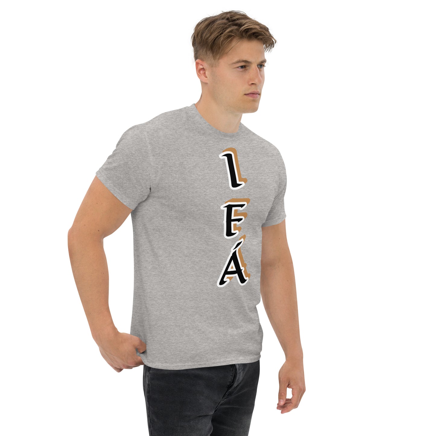 IFÁ Vertical Black/Gold Unisex classic tee