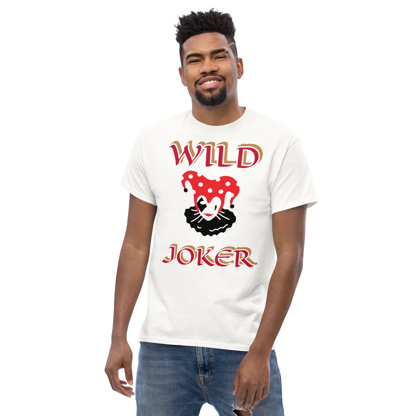 Wild Joker Red 1 Unisex classic tee