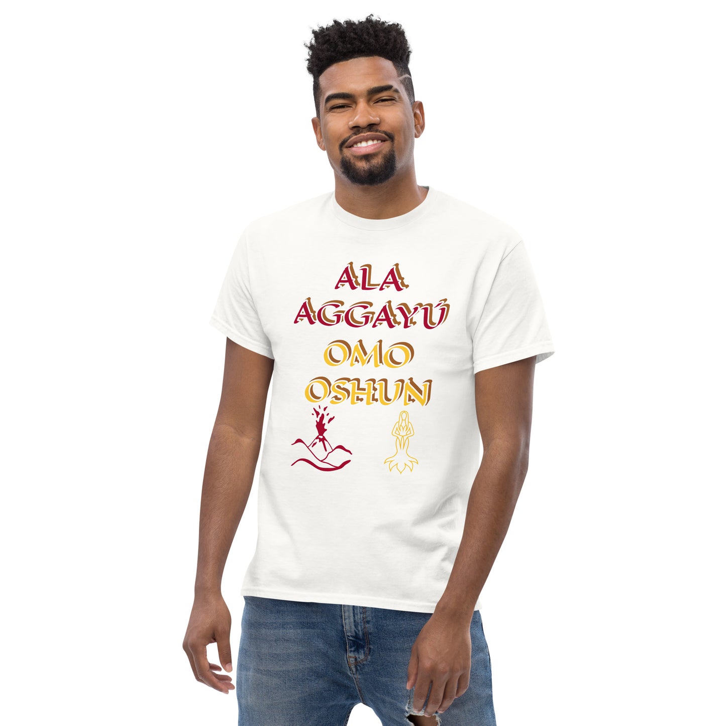 Ala Aggayu Omo Oshun Ololodi Lucumi icon Unisex classic tee