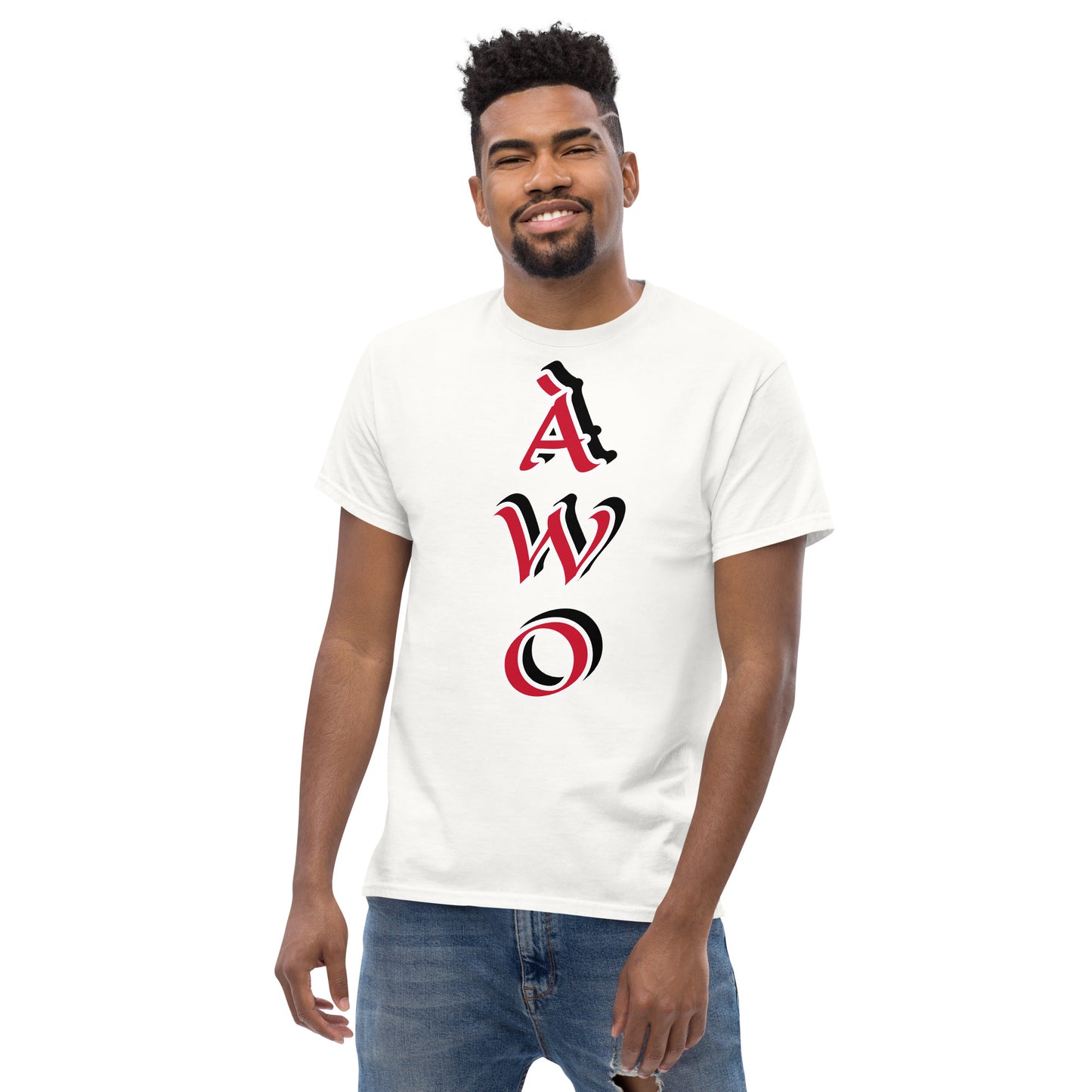 ÀWO Vertical Signature Unisex classic tee