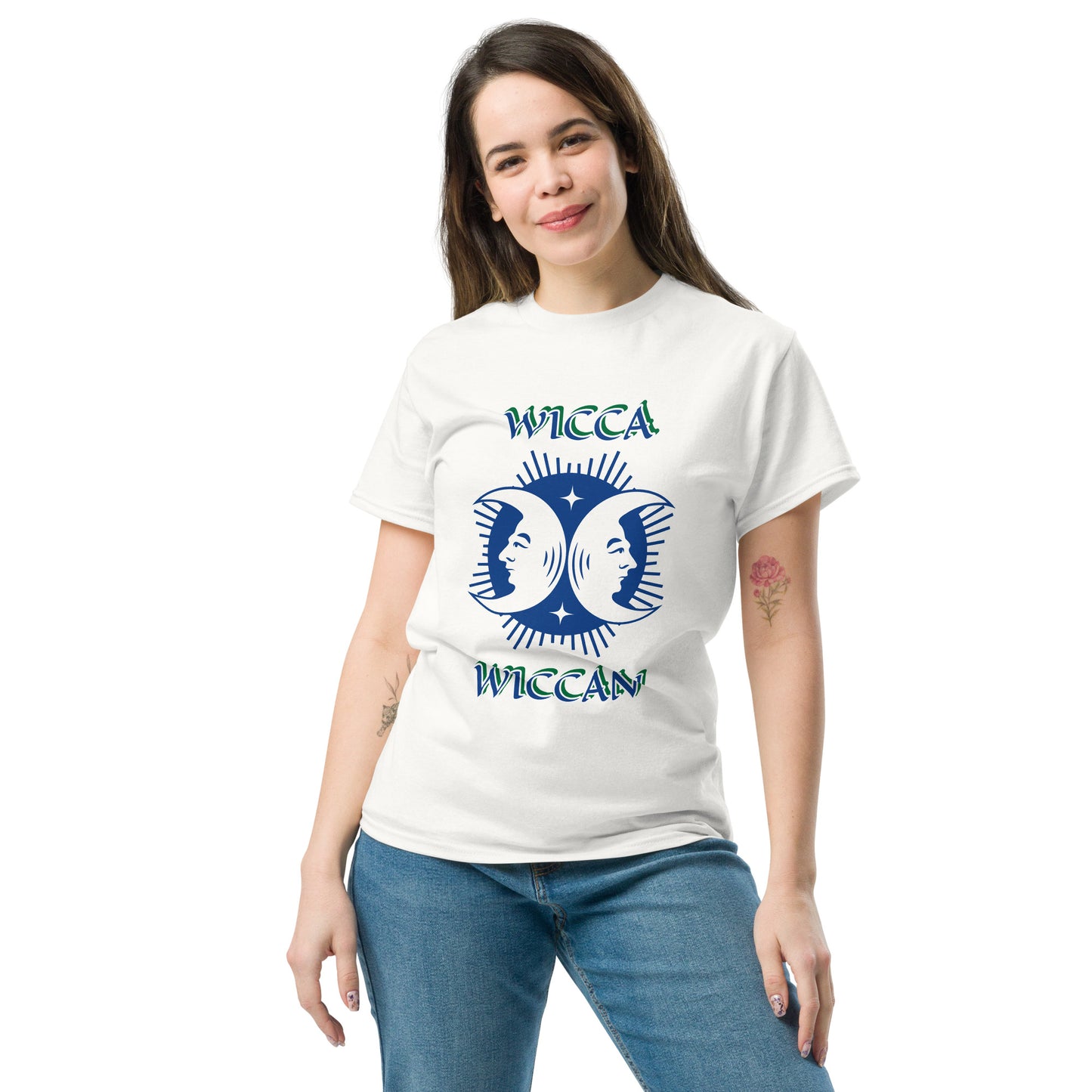 Wicca Blue Wiccan Unisex classic tee