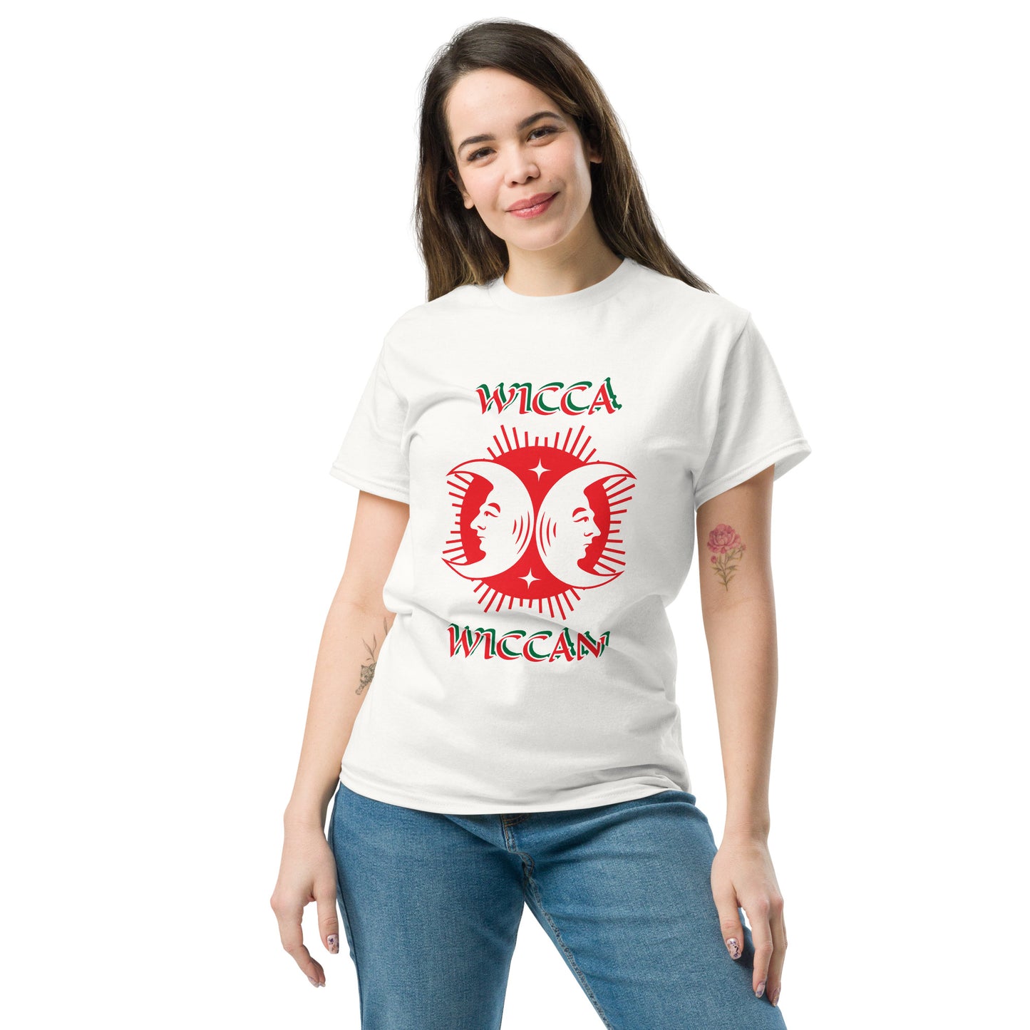 Wicca Red Wiccan Unisex classic tee