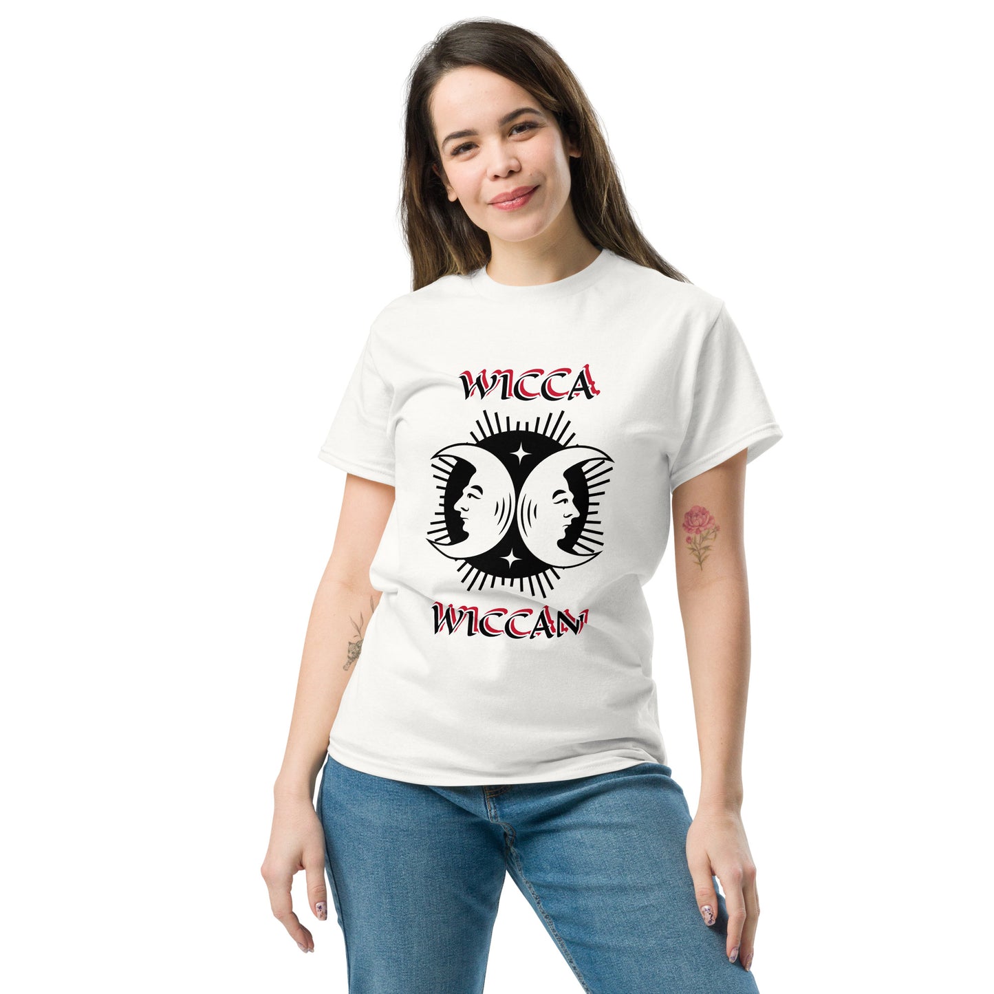 Wicca Black Wiccan Unisex classic tee