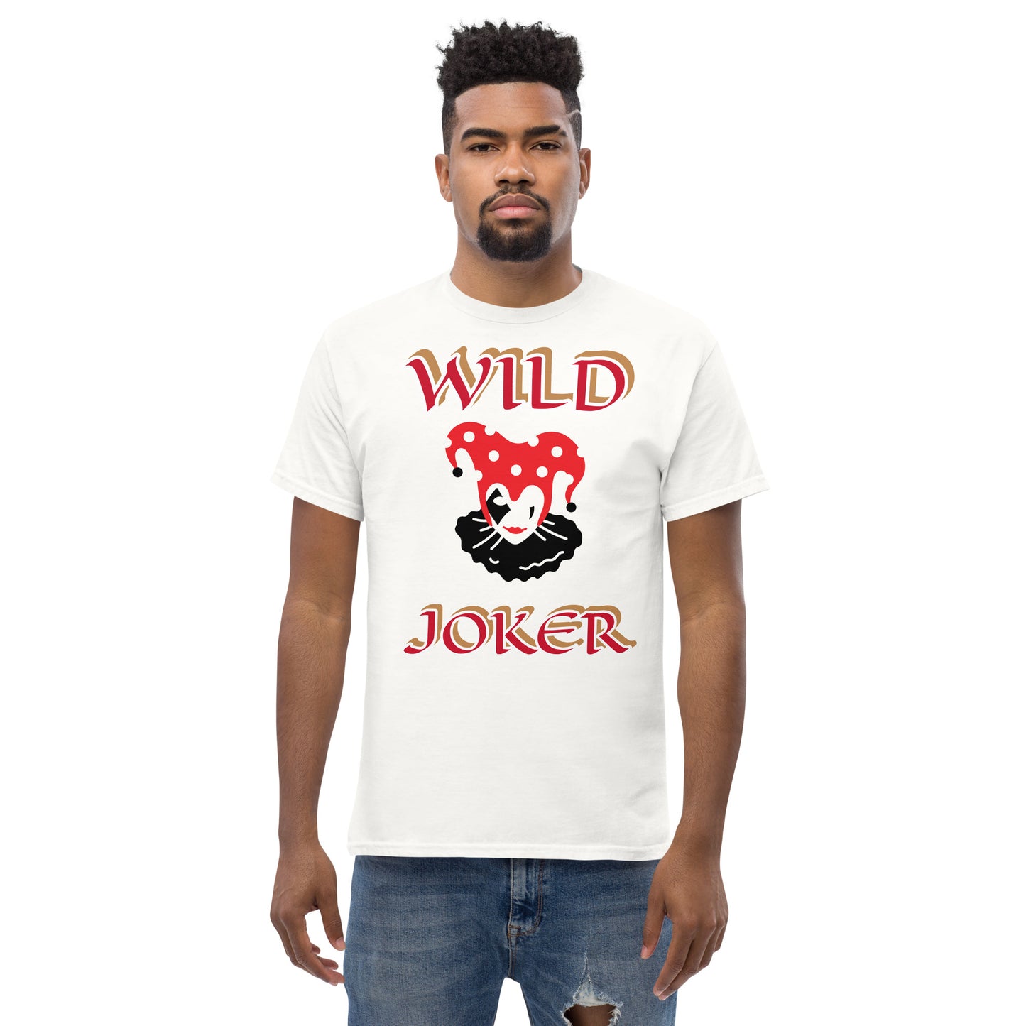 Wild Joker Red 1 Unisex classic tee