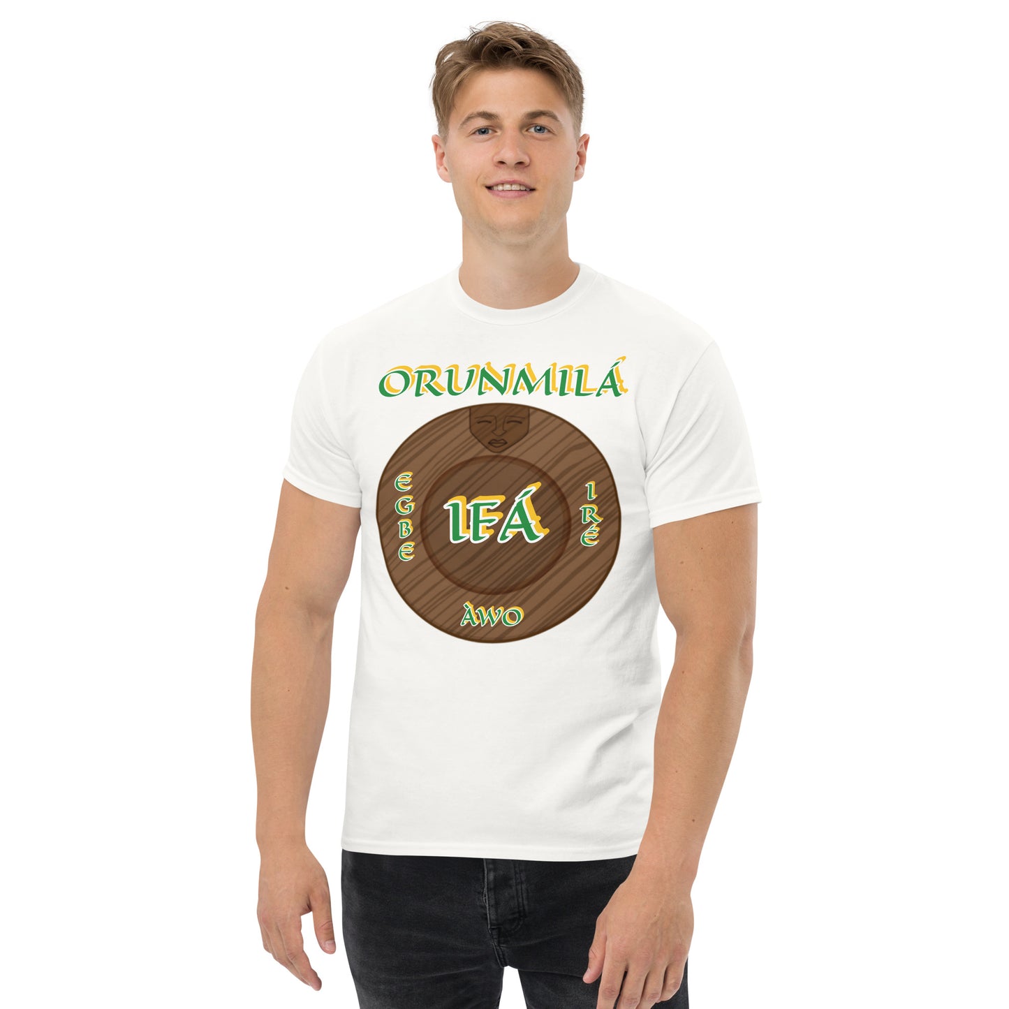 ORUNMILÁ Egbe IRÉ ÀWO Ifa Lucumi Unisex classic tee