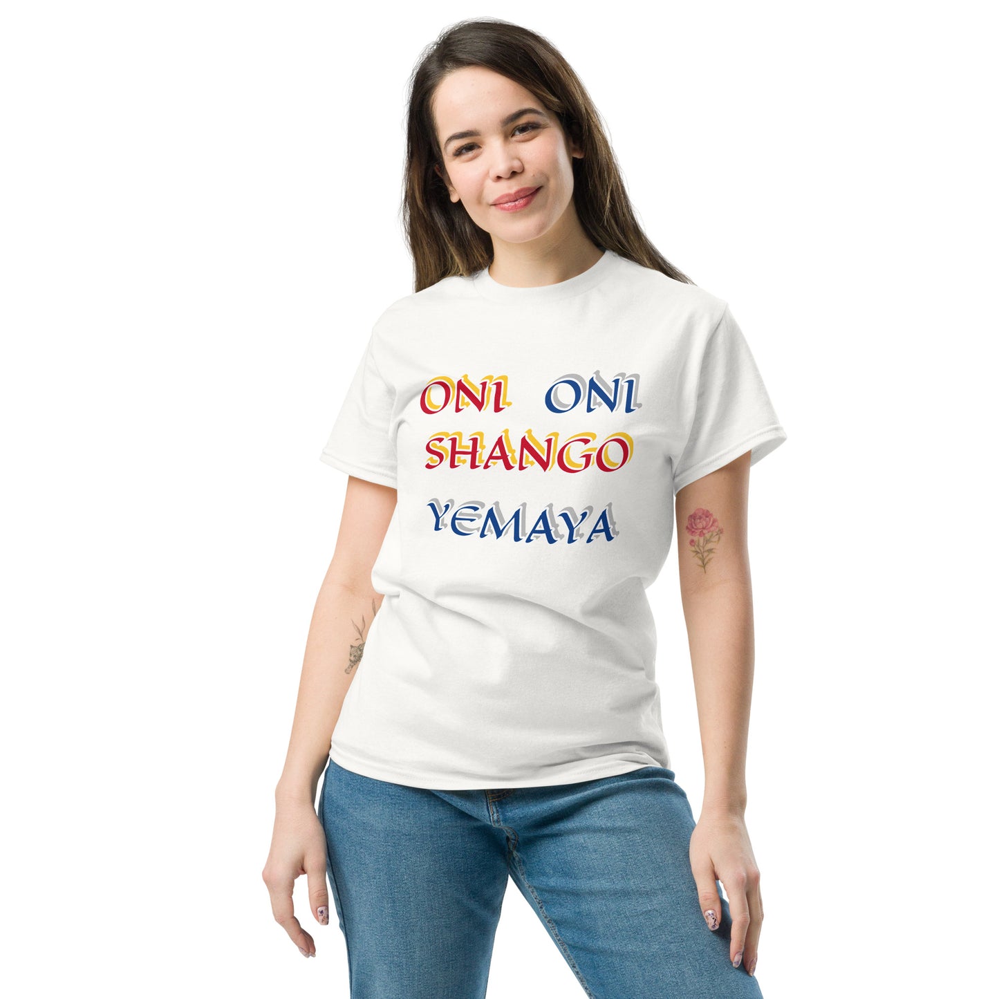 Oni Oni Shango/Yemaya Lucumi Unisex classic tee