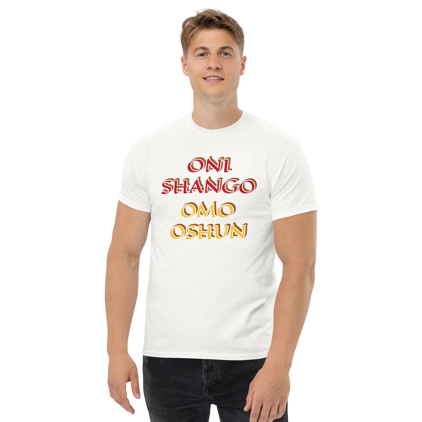 Oni Shango Omo Oshun Lucumi Unisex classic tee