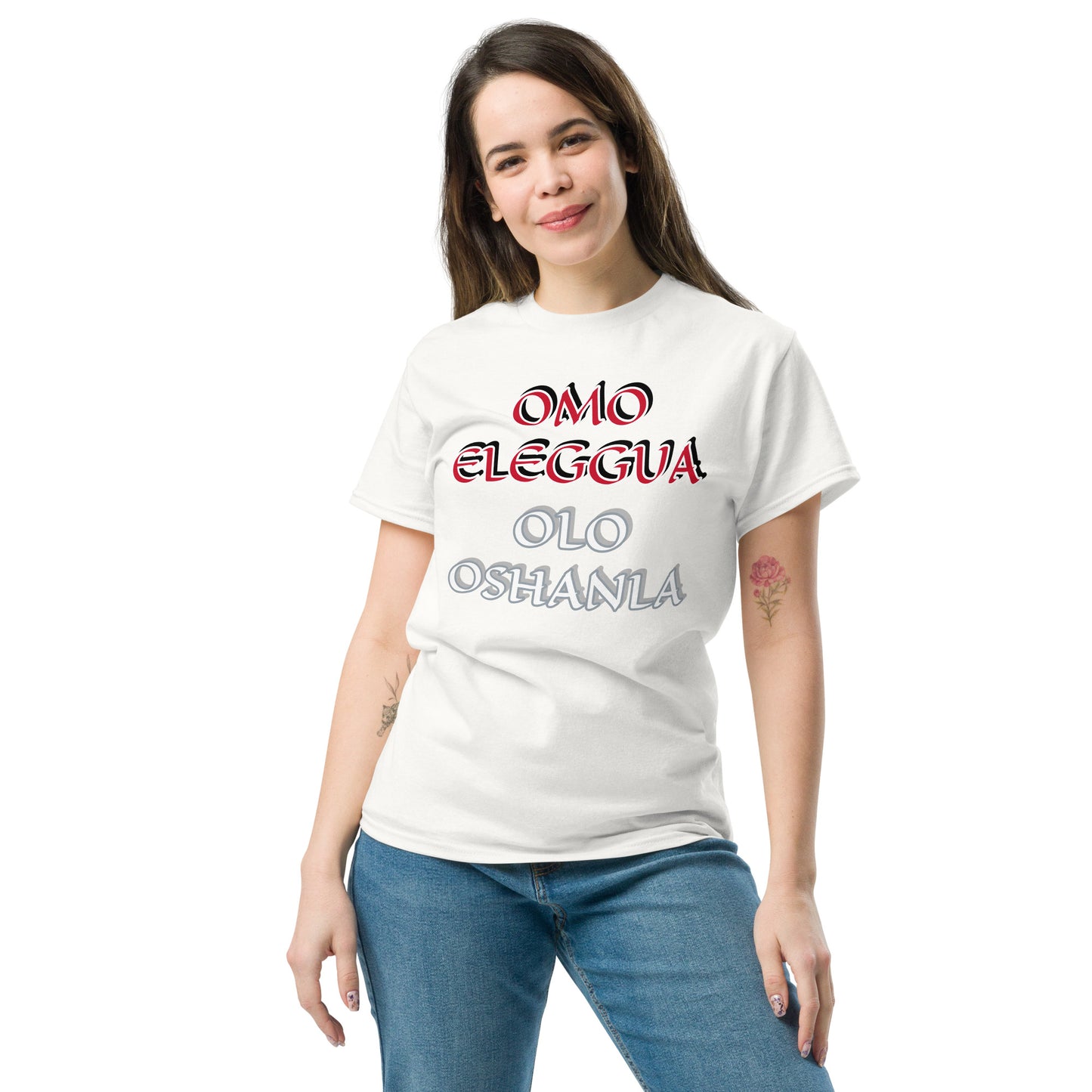 Omo Eleggua Olo OSHANLA Lucumi Unisex classic tee