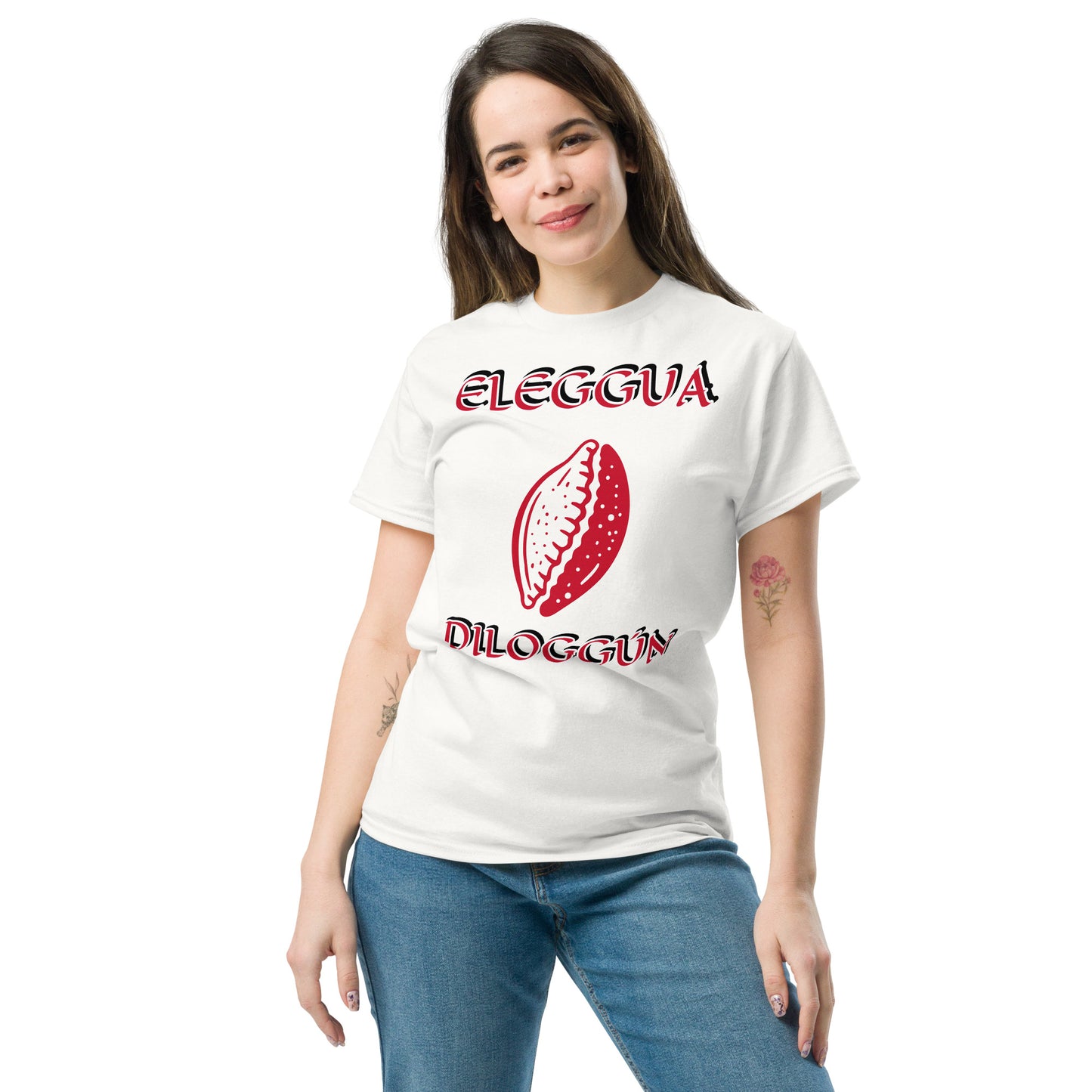 Eleggua Dilogun Lucumi Red Unisex classic tee