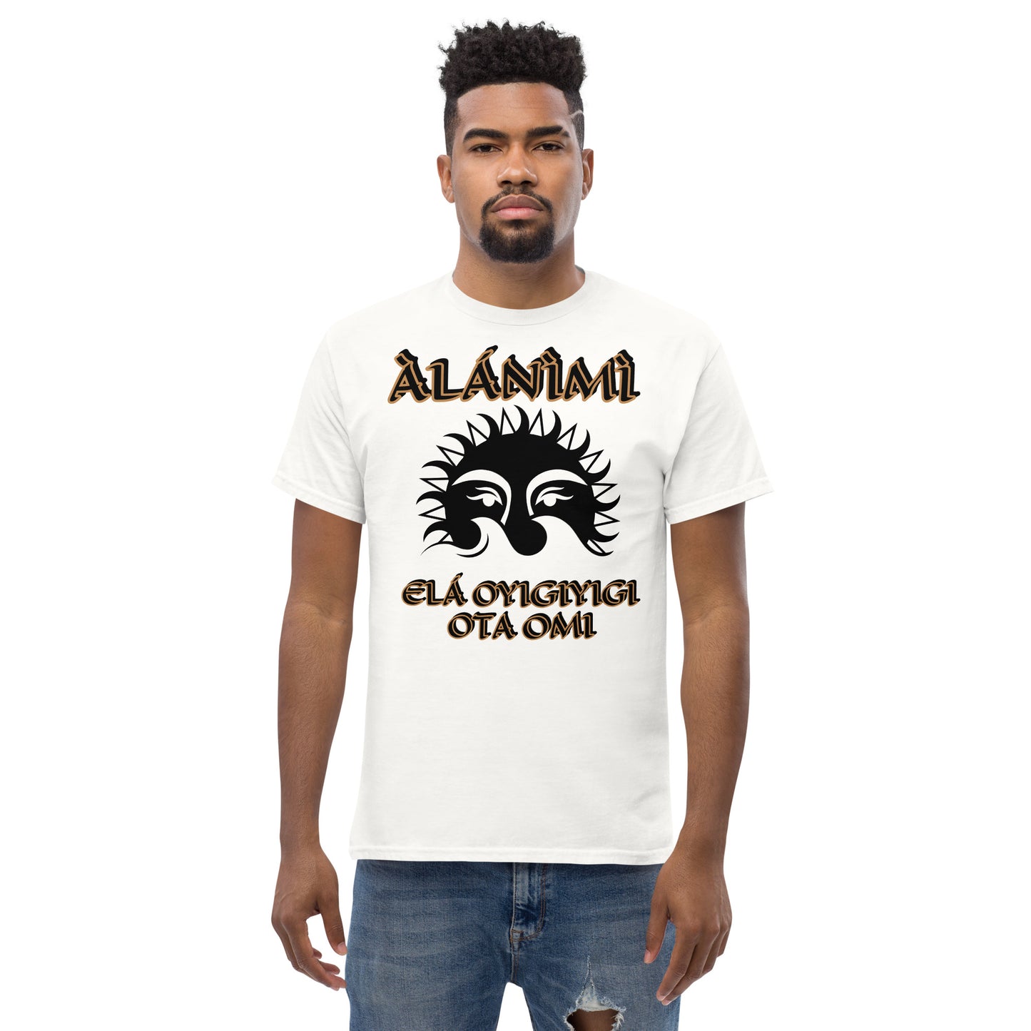 Alanimi Black Icon Unisex classic tee