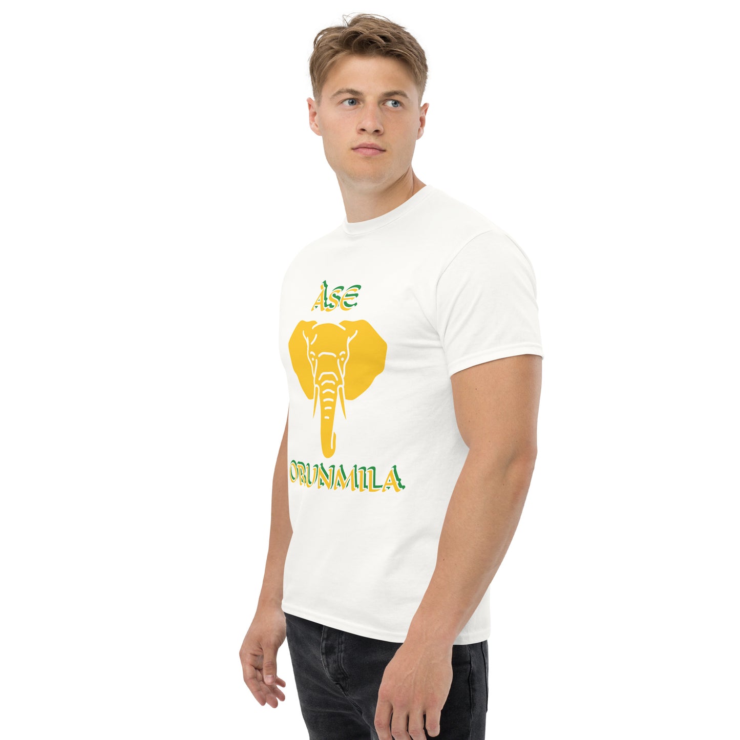 Ase Orunmila Lucumi Reverse Unisex classic tee