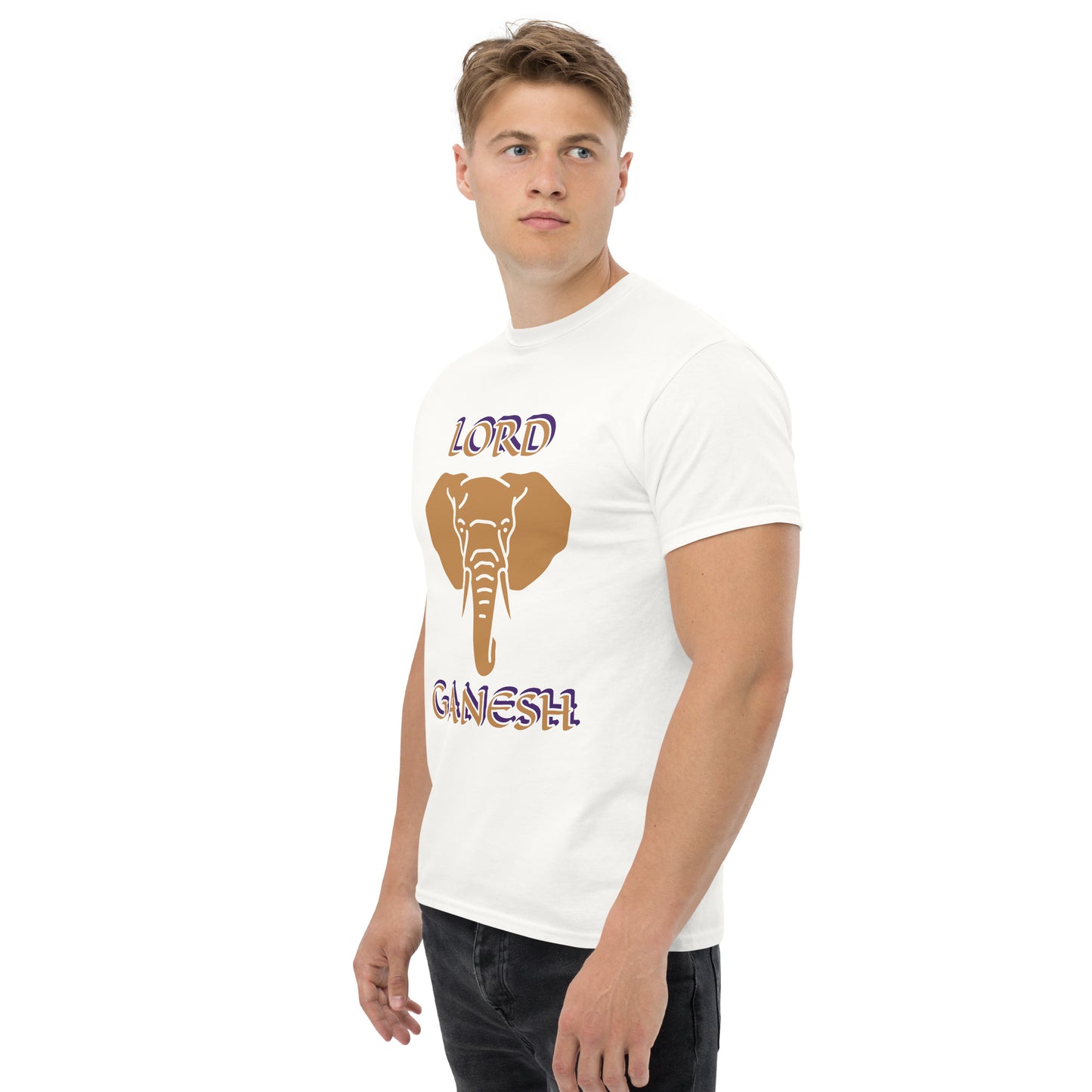 Lord Ganesh Gold Unisex classic tee