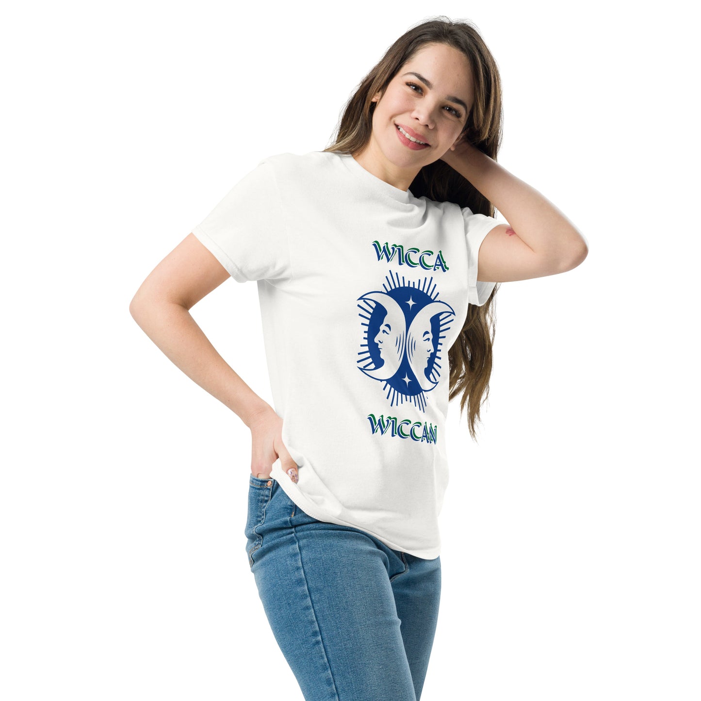 Wicca Blue Wiccan Unisex classic tee