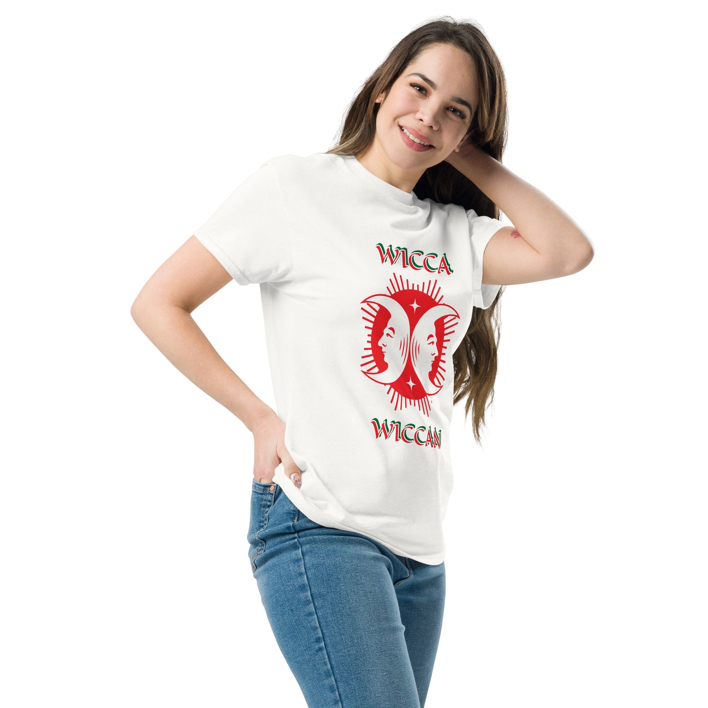 Wicca Red Wiccan Unisex classic tee