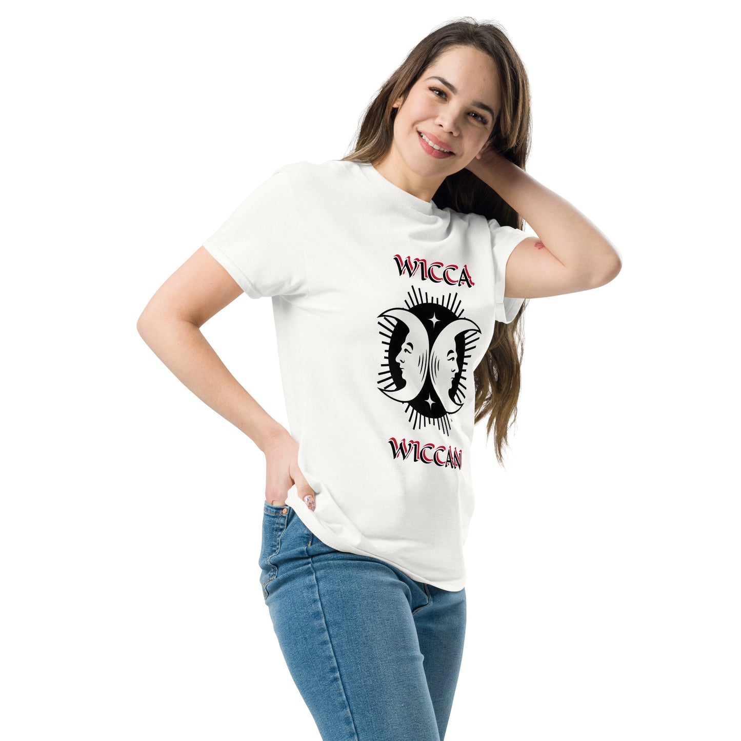 Wicca Black Wiccan Unisex classic tee