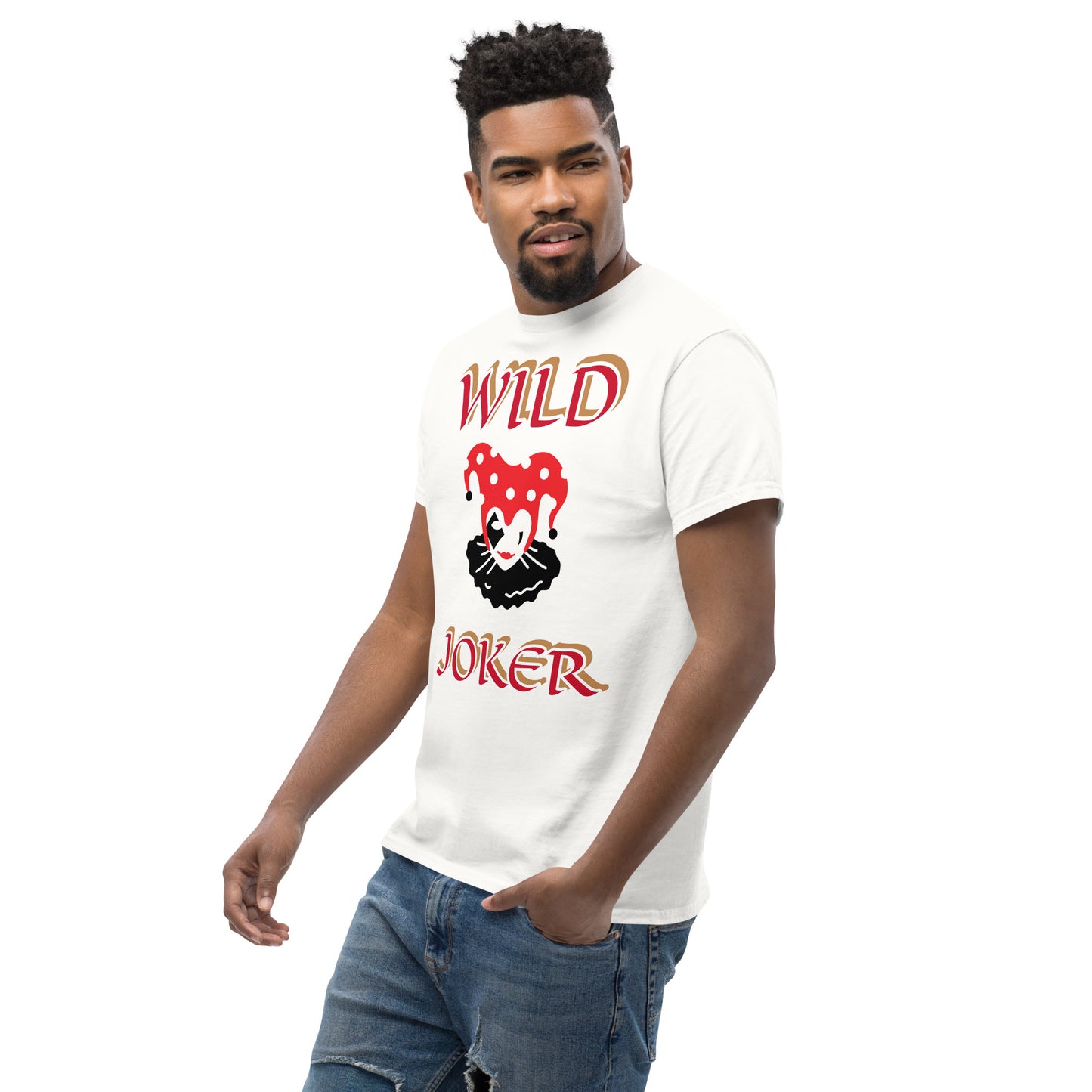 Wild Joker Red 1 Unisex classic tee