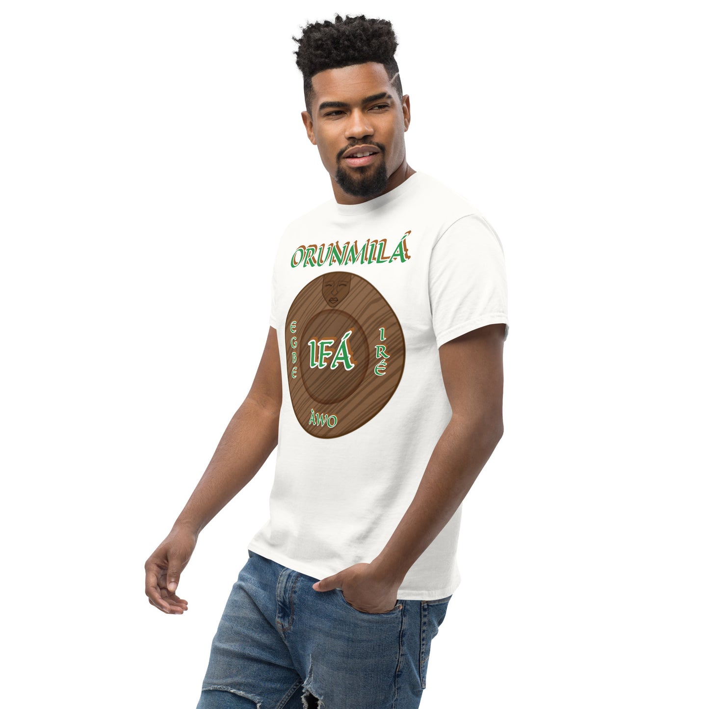 ORUNMILÁ Egbe IRÉ ÀWO Ifa Isese Unisex classic tee