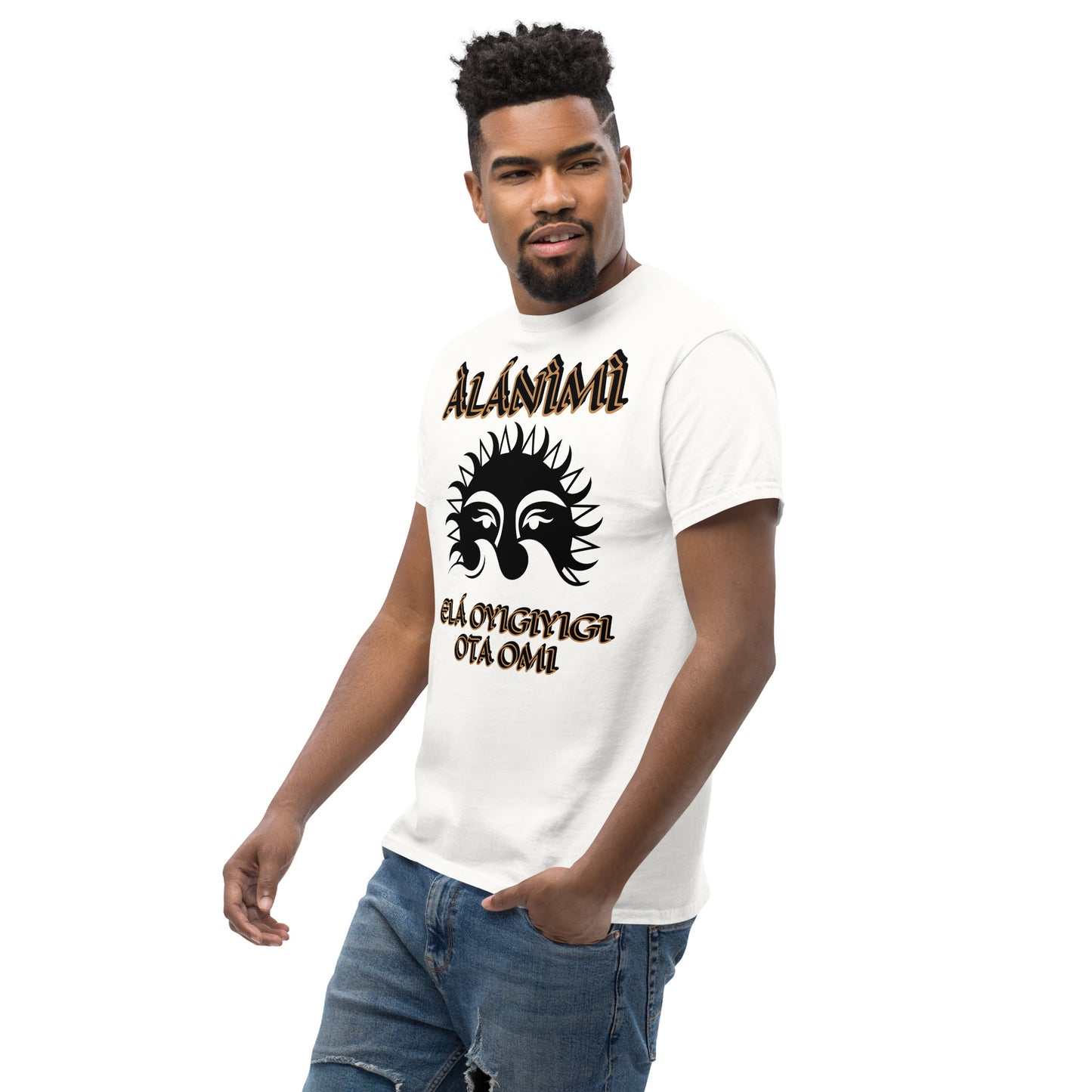 Alanimi Black Icon Unisex classic tee