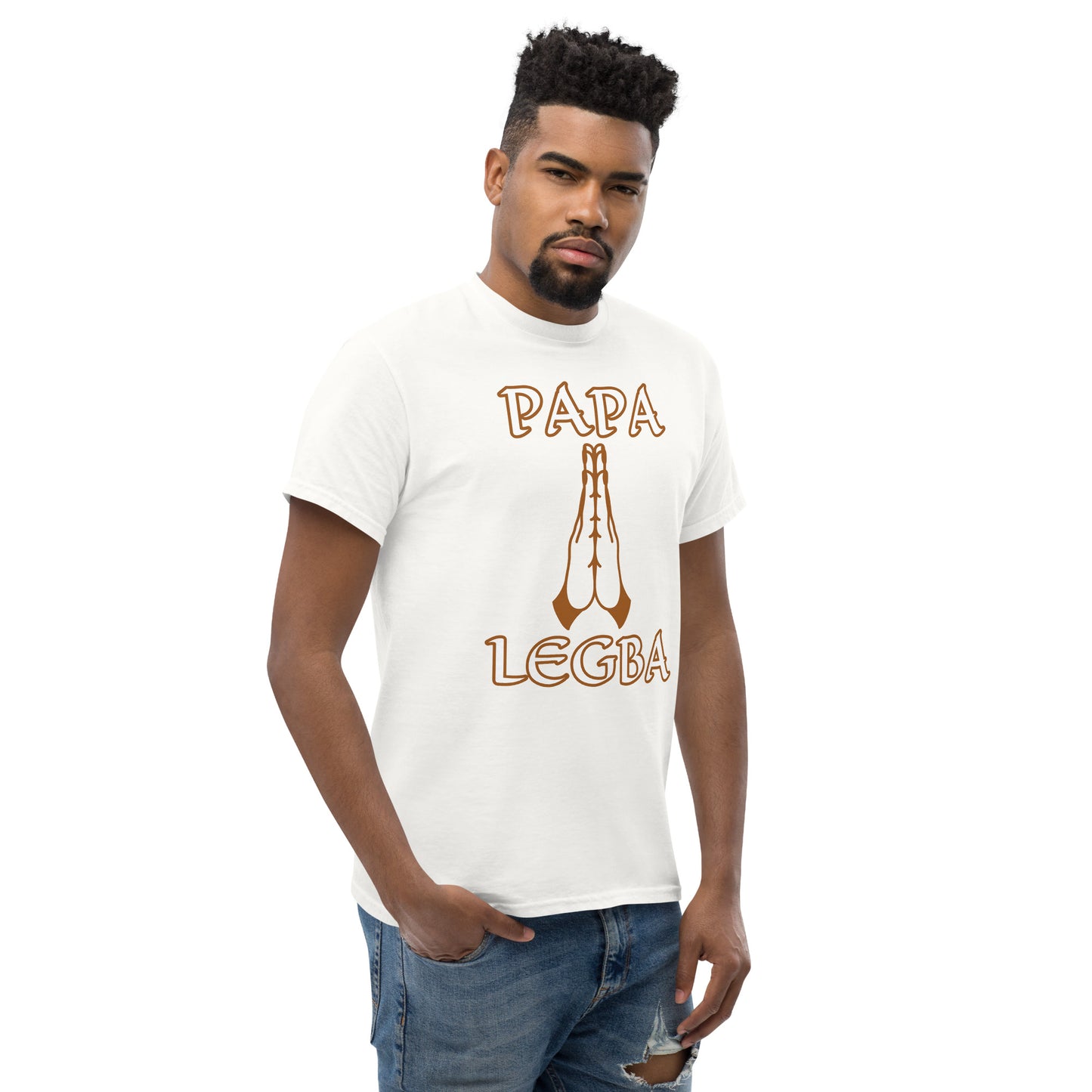 Papa LEGBA hands Unisex classic tee