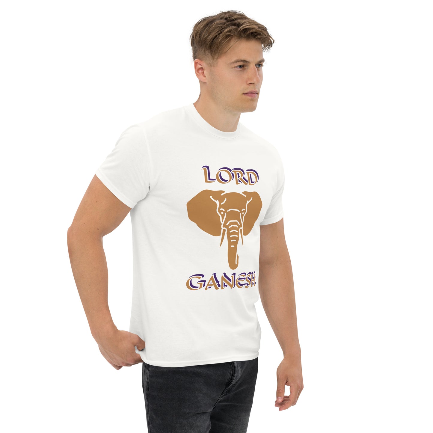 Lord Ganesh Gold Unisex classic tee