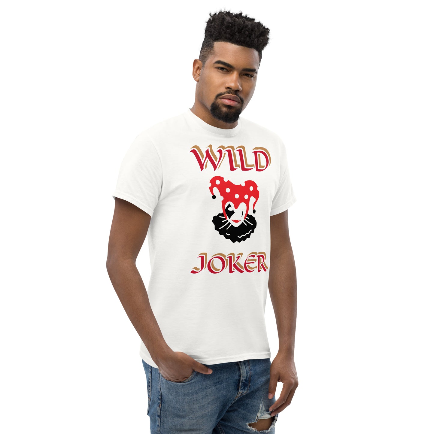 Wild Joker Red 1 Unisex classic tee