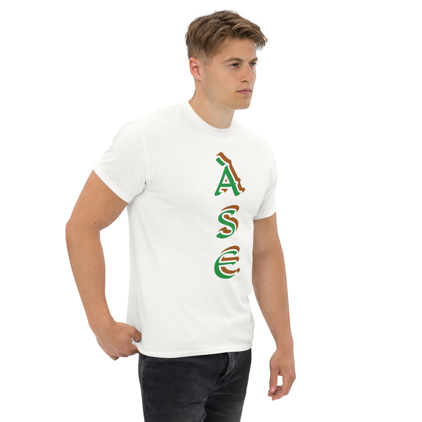 Ase isese vertical Unisex classic tee